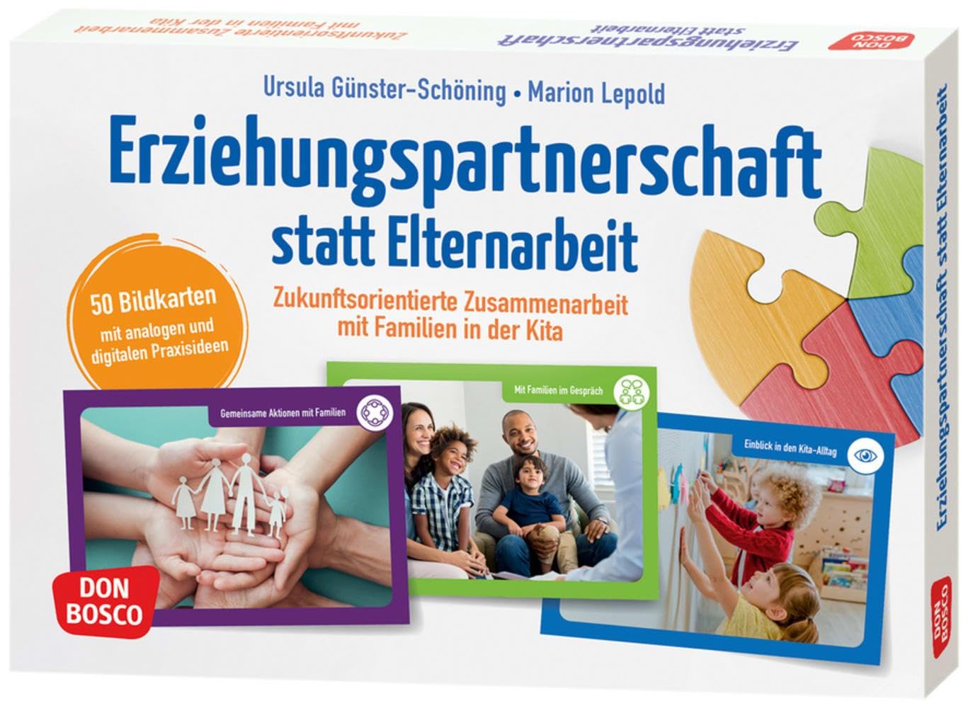 Erziehungspartnerschaft statt Elternarbeit: Zukunftsorientierte Zusammenarbeit mit Familien in der Kita. 50 Bildkarten mit analogen & digitalen ... Teamentwicklung & Qualitätsmanagement) Business, Finance & Career
