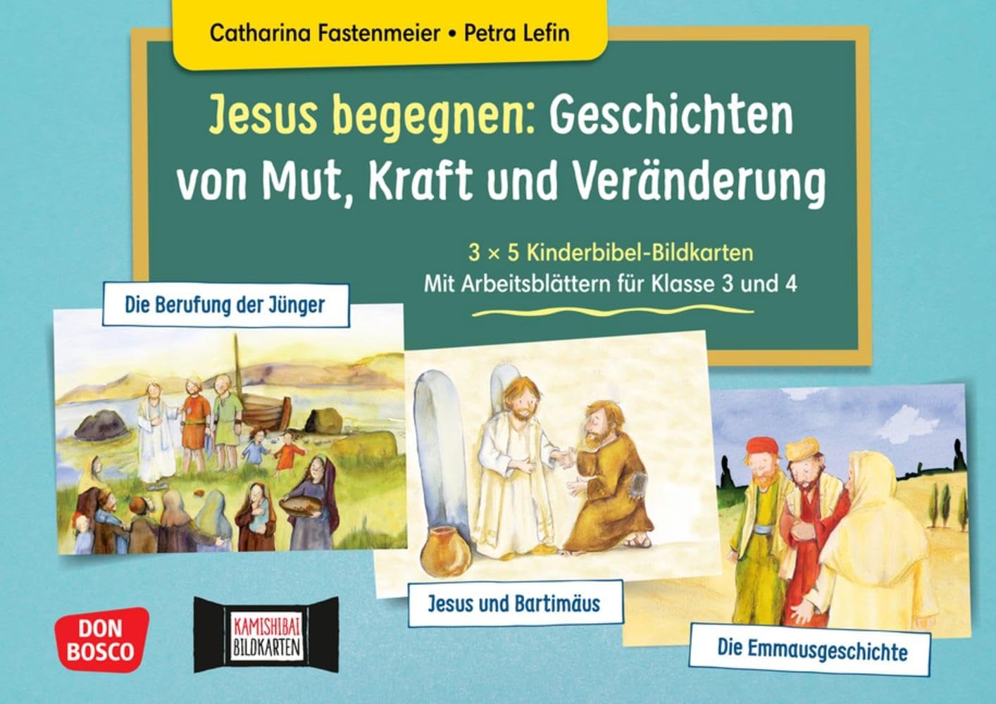 Jesus begegnen: Geschichten von Mut, Kraft und Veränderung. 3 x 5 Kinderbibel-Bildkarten. Mit Arbeitsblättern für Klasse 3 und 4. Kamishibai ... zu Bibelgeschichten in der Grundschule) Psychology