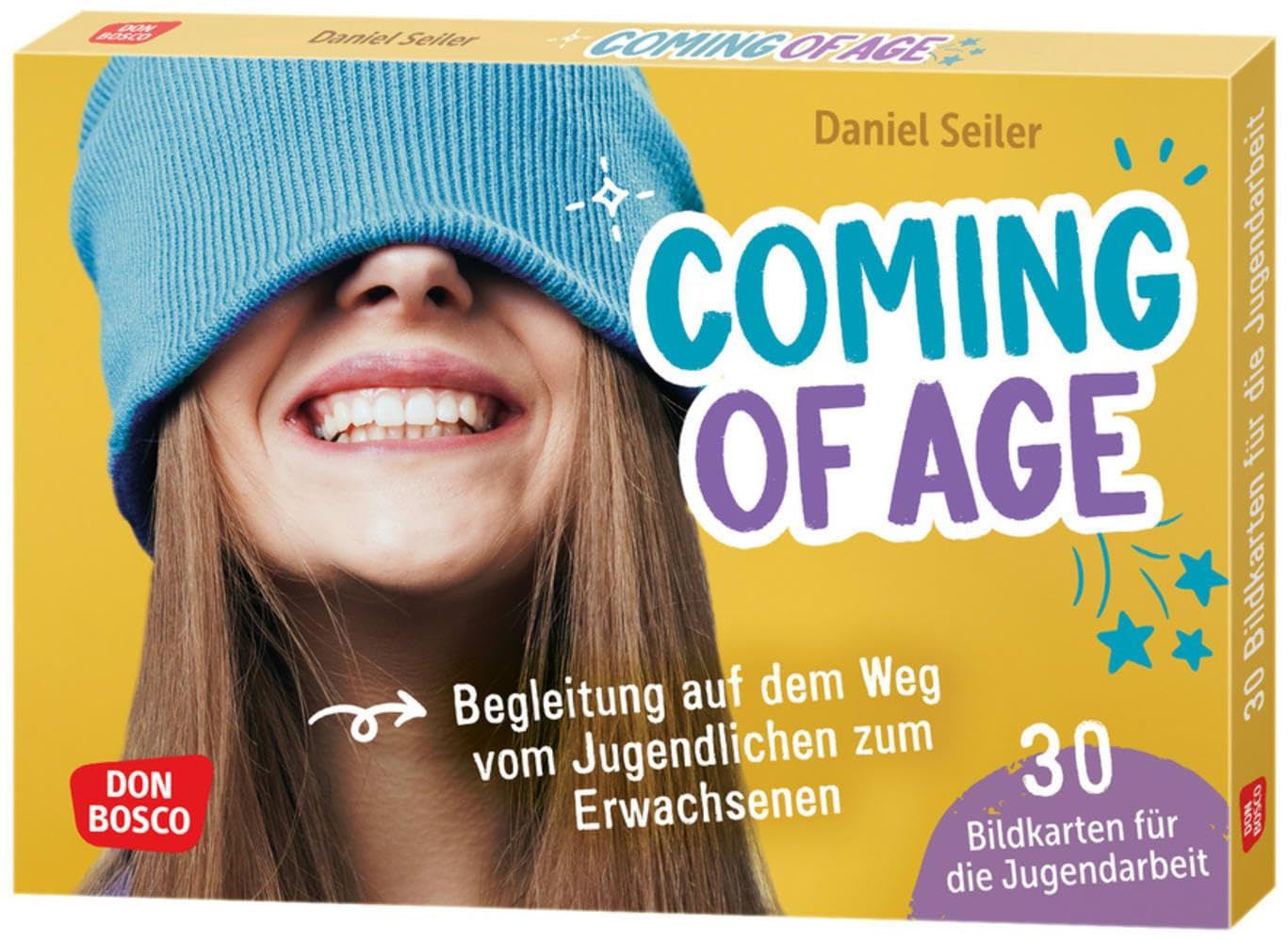 Coming of age: 30 Bildkarten für die Jugendarbeit: Begleitung auf dem Weg vom Jugendlichen zum Erwachsenen. Zu sich selbst finden: Wertvolle Impulse für Biografiearbeit und Selbstreflexion book
