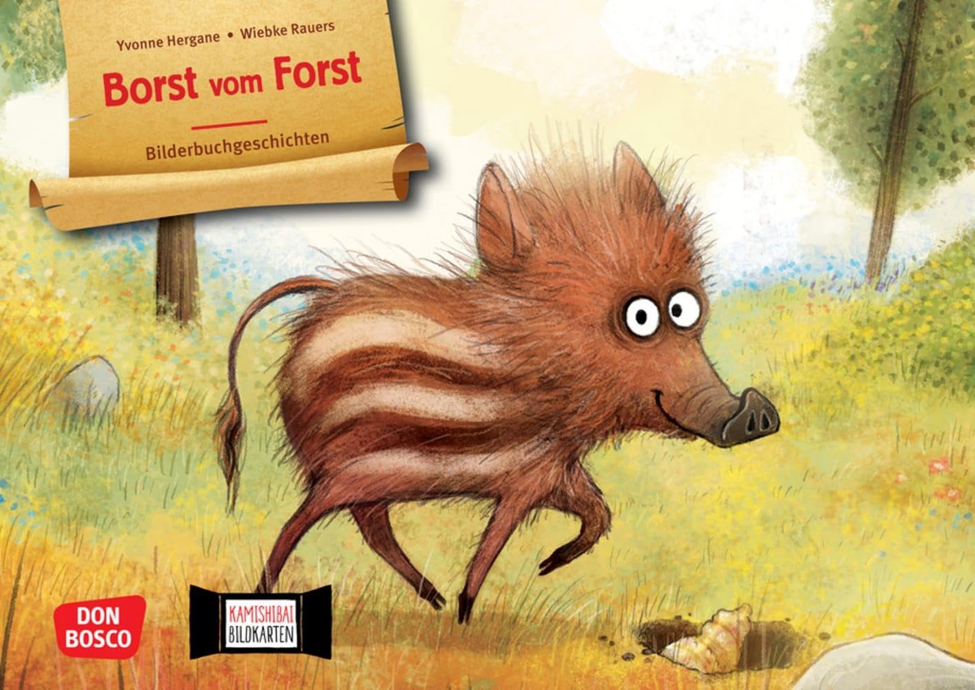 Borst vom Forst. Kamishibai Bildkartenset: Entdecken - Erzählen - Begreifen: Bilderbuchgeschichten. Dieses neugierige Wildschwein stärkt das ... für unser Erzähltheater) Learning & Reference