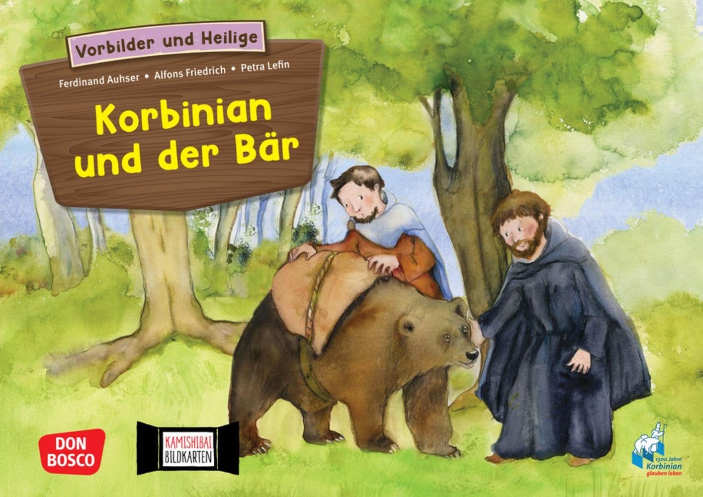 Korbinian und der Bär. Kamishibai Bildkartenset: Eine Heiligengeschichte. Wie Korbinian und das Tier zu Freunden wurden. Für Kinderkirche und ... und Heiligen für unser Erzähltheater) Professional & Reference Books