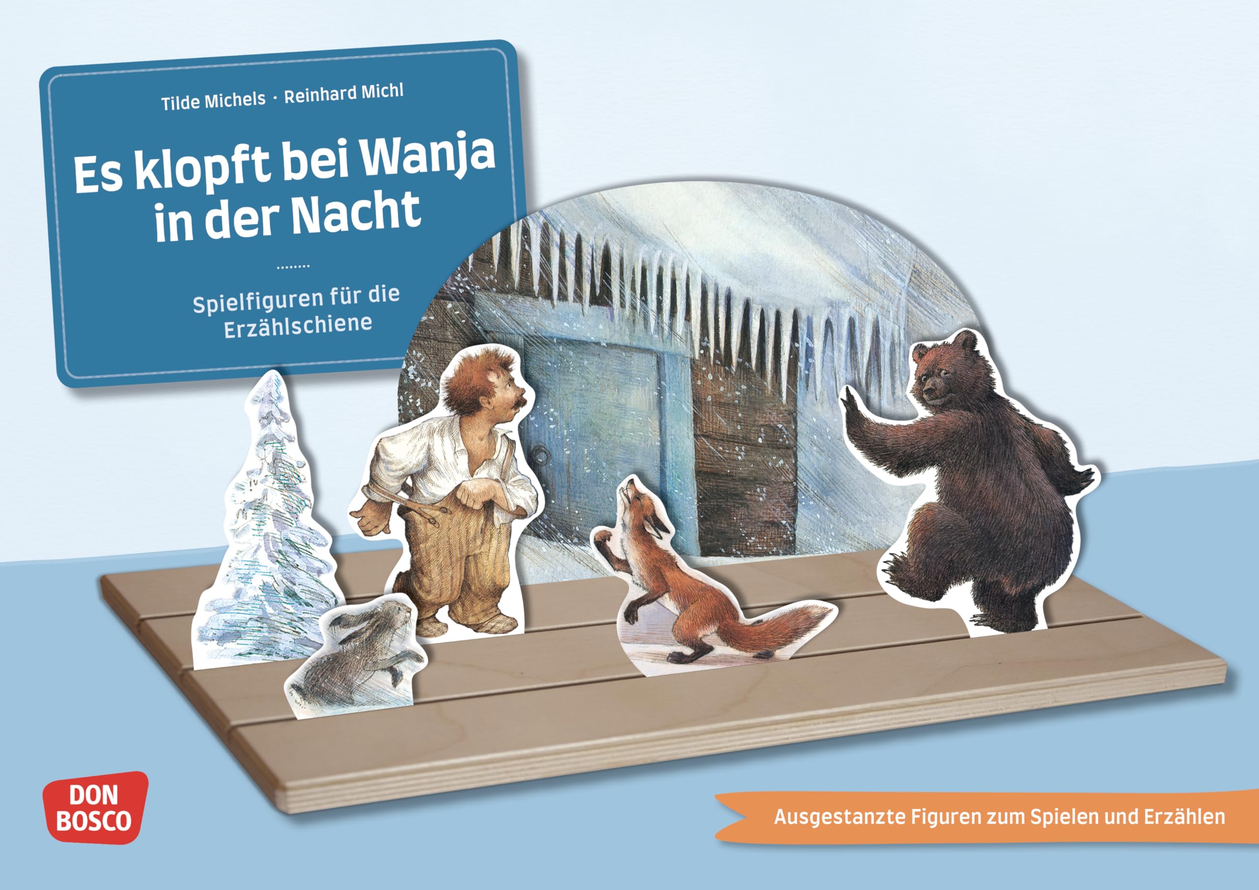 Es klopft bei Wanja in der Nacht. Erzählschienen-Figurenset Film, Art & Culture