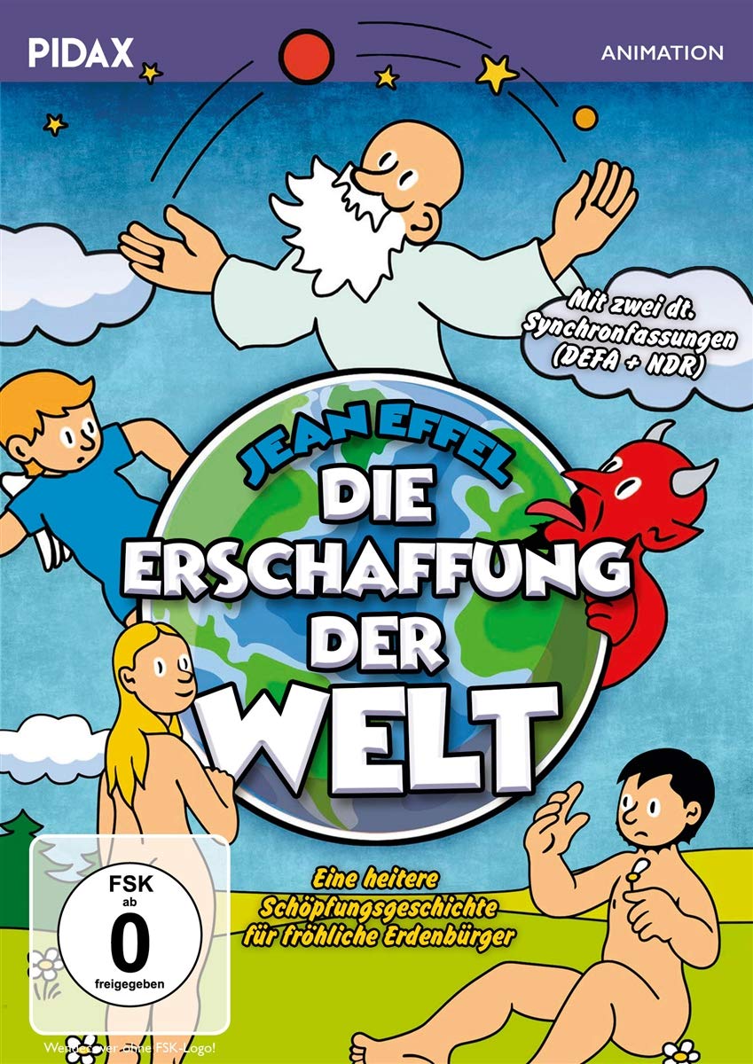 Die Erschaffung der Welt / Kulfilm nach den bekannten Geschichten von Jean Effel mit 2 deutschen Synchrongfassungen (Pidax Animation) Movies