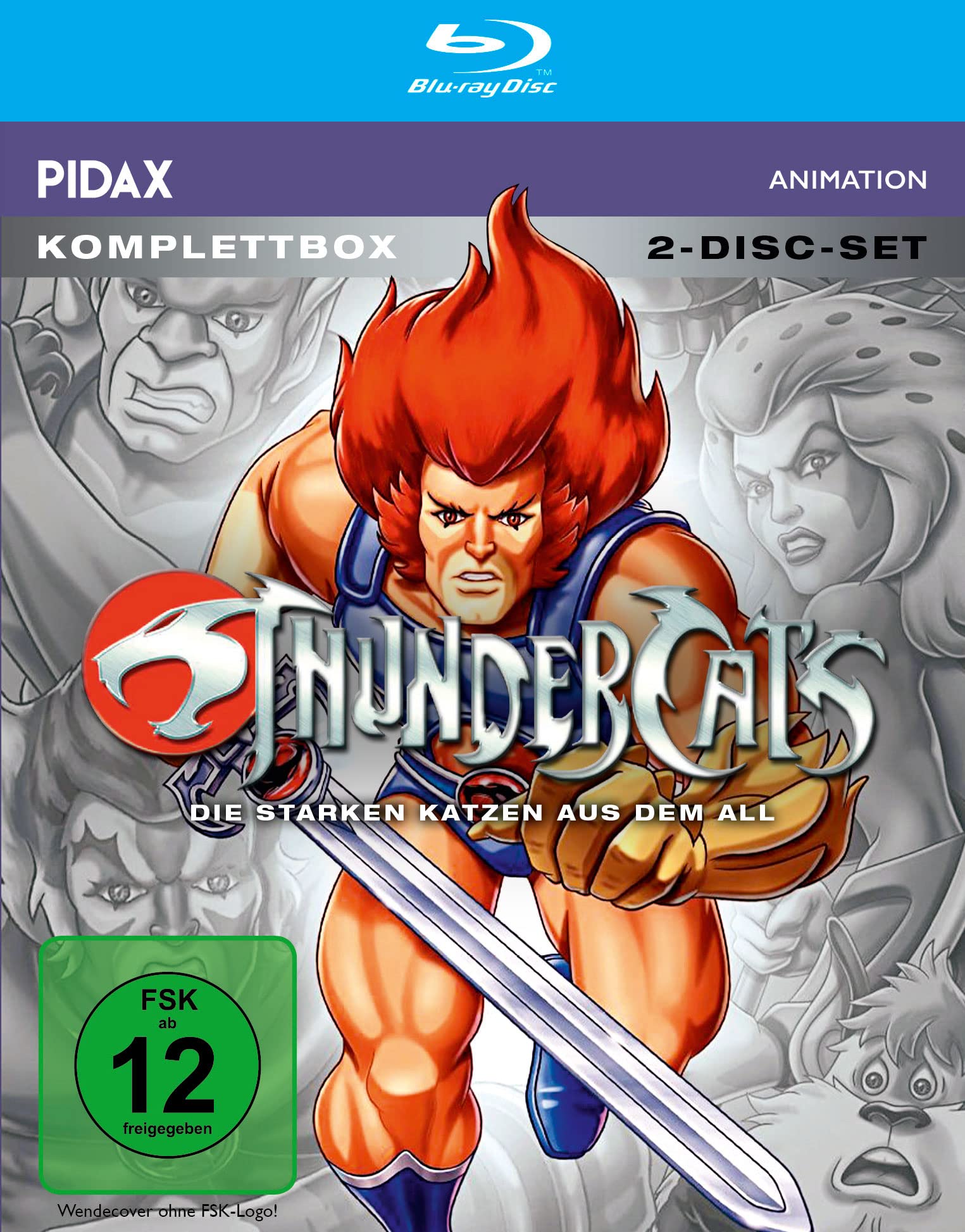 ThunderCats - Die starken Katzen aus dem All - Komplettbox / Die komplette Sci-Fi-Serie in HD (Pidax Animation) Box sets