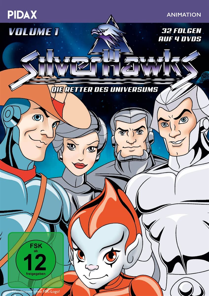 Silverhawks - Die Retter des Universums, Vol. 1 / Die ersten 32 Folgen der Kult-Serie (Pidax Animation) Box sets