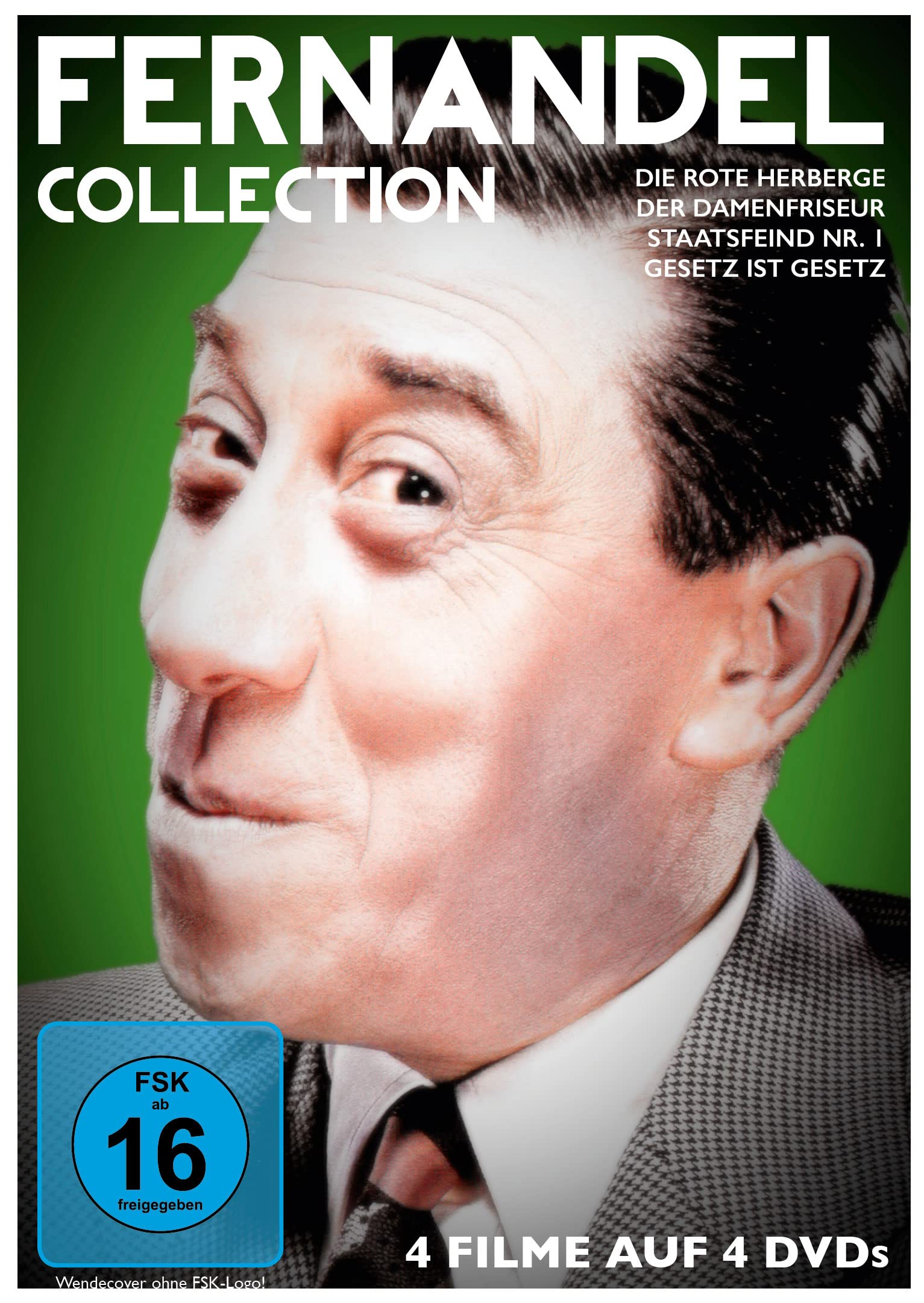 Fernandel - Collection / 4 Filme mit dem französischen Filmstar Movies
