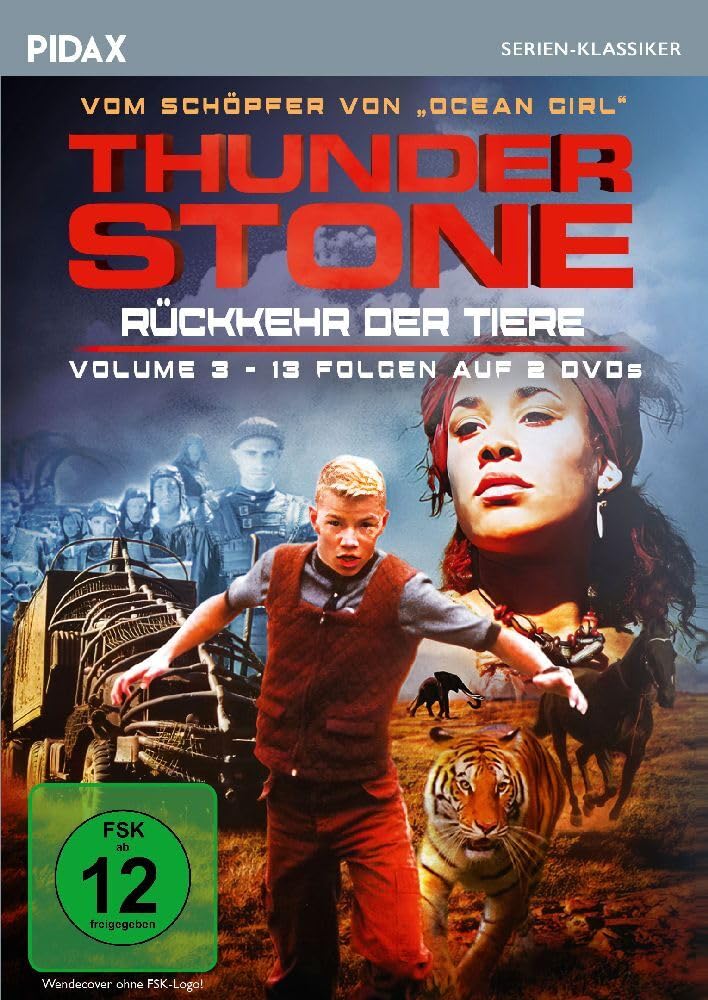 Thunderstone - Die Rückkehr der Tiere, Vol. 3 / Weitere 13 Folgen der postapokalyptischen, preisgekrönten Abenteuerserie (Pidax Serien-Klassiker) Box sets