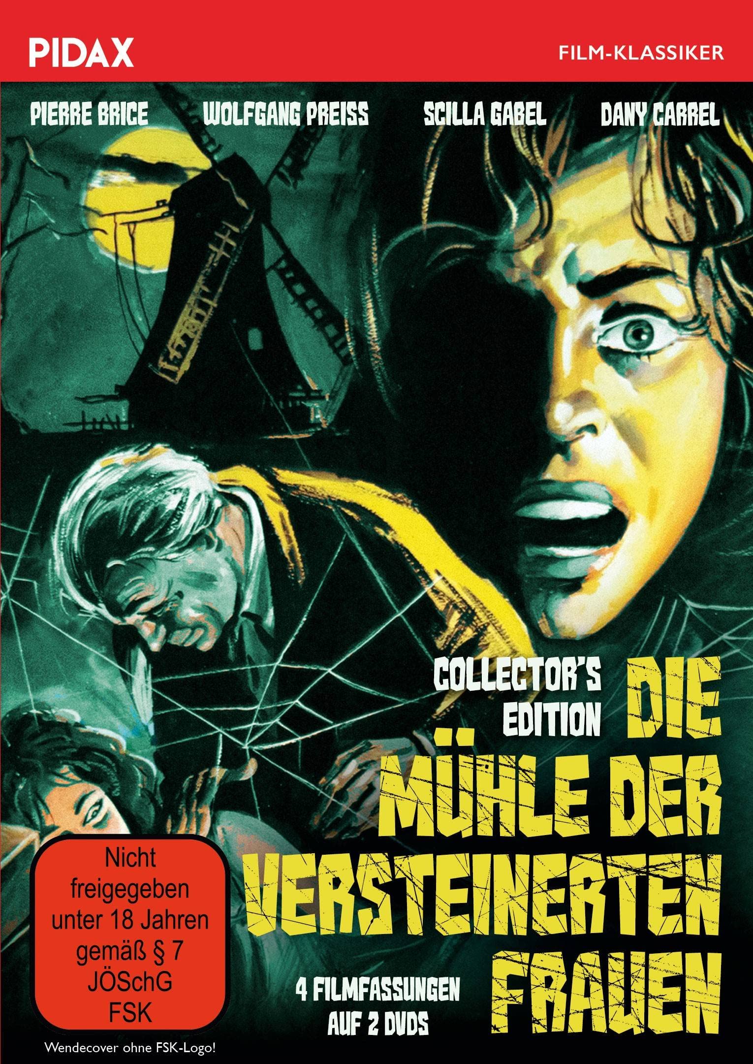 Die Mühle der versteinerten Frauen - Collector´s Edition (4 Filmfassungen) / Gruselklassiker mit Starbesetzung (Pidax Film-Klassiker) Box sets