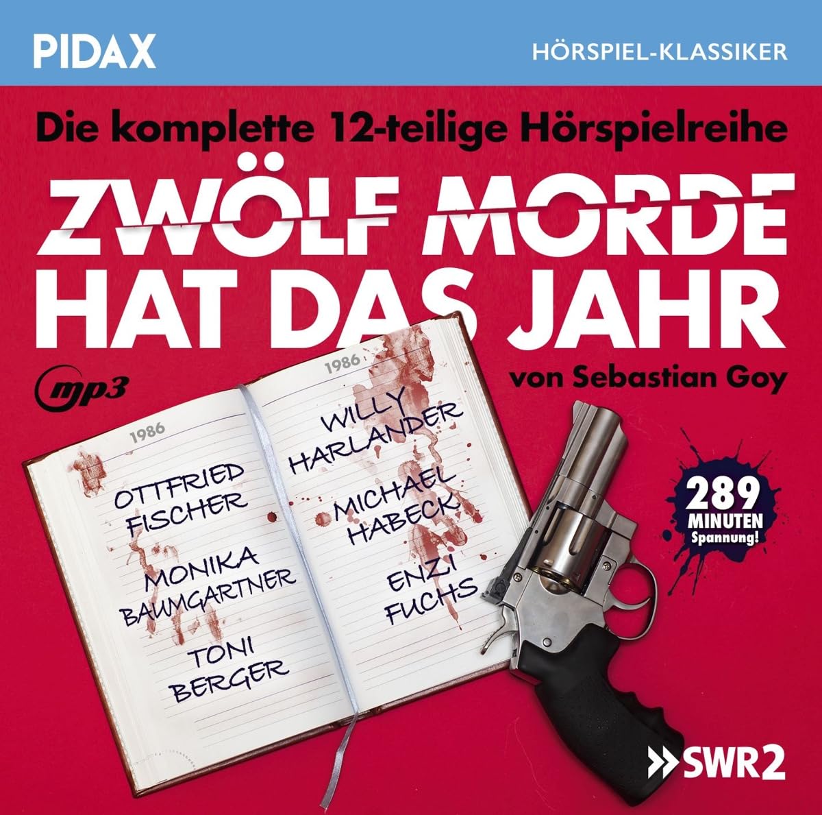 Zwölf Morde hat das Jahr / Das komplette 12-teilige Krimihörspiel-Reihe von Sebastian Goy (Pidax Hörspiel-Klassiker) Crime & Thrillers