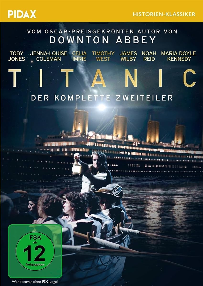 Titanic / Der komplette Zweiteiler vom Autor von DOWNTON ABBEY (Pidax Historien-Klassiker) Box sets