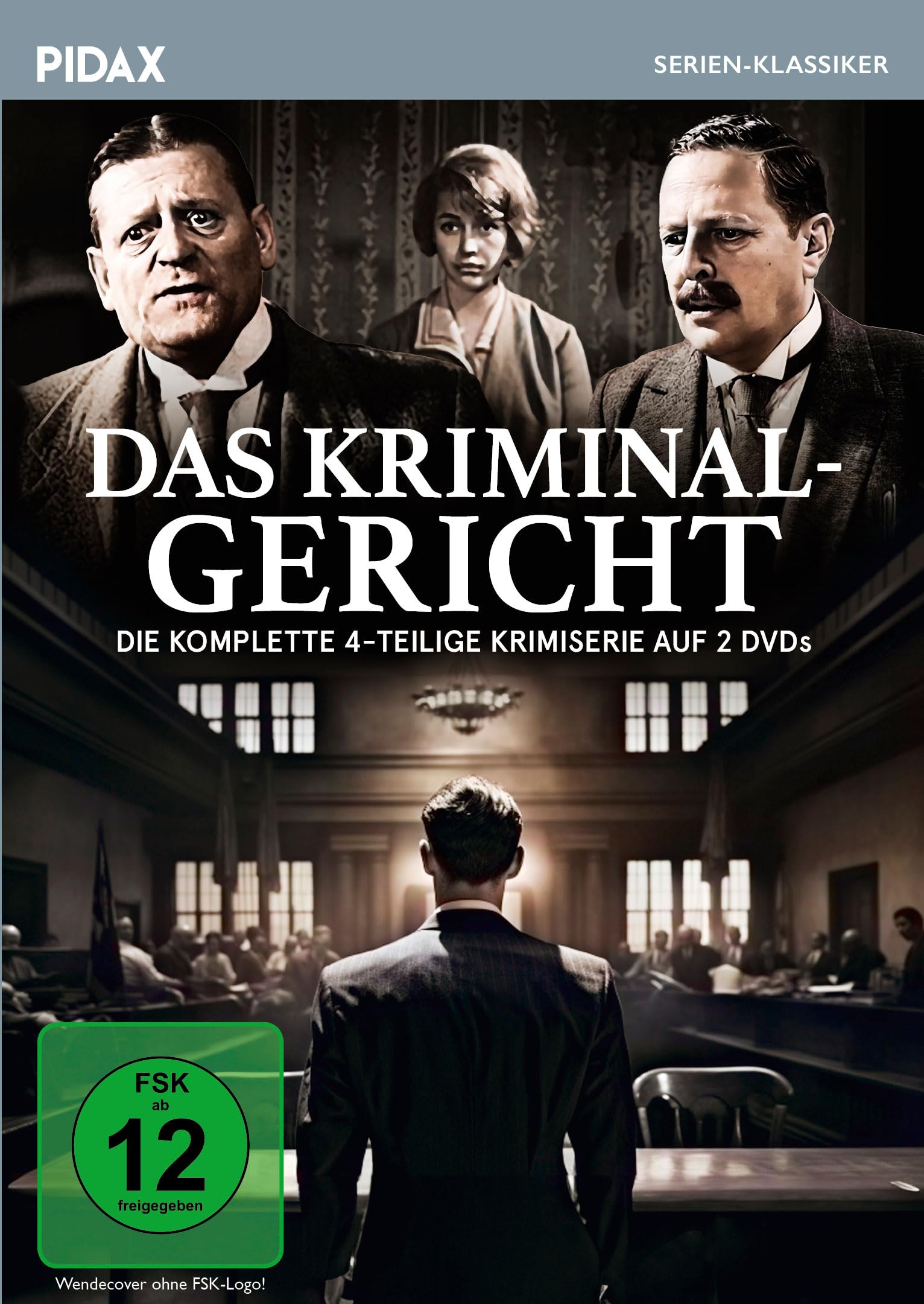 Das Kriminalgericht / Die komplette 4-teilige Krimiserie (Pidax Serien-Klassiker) Box sets