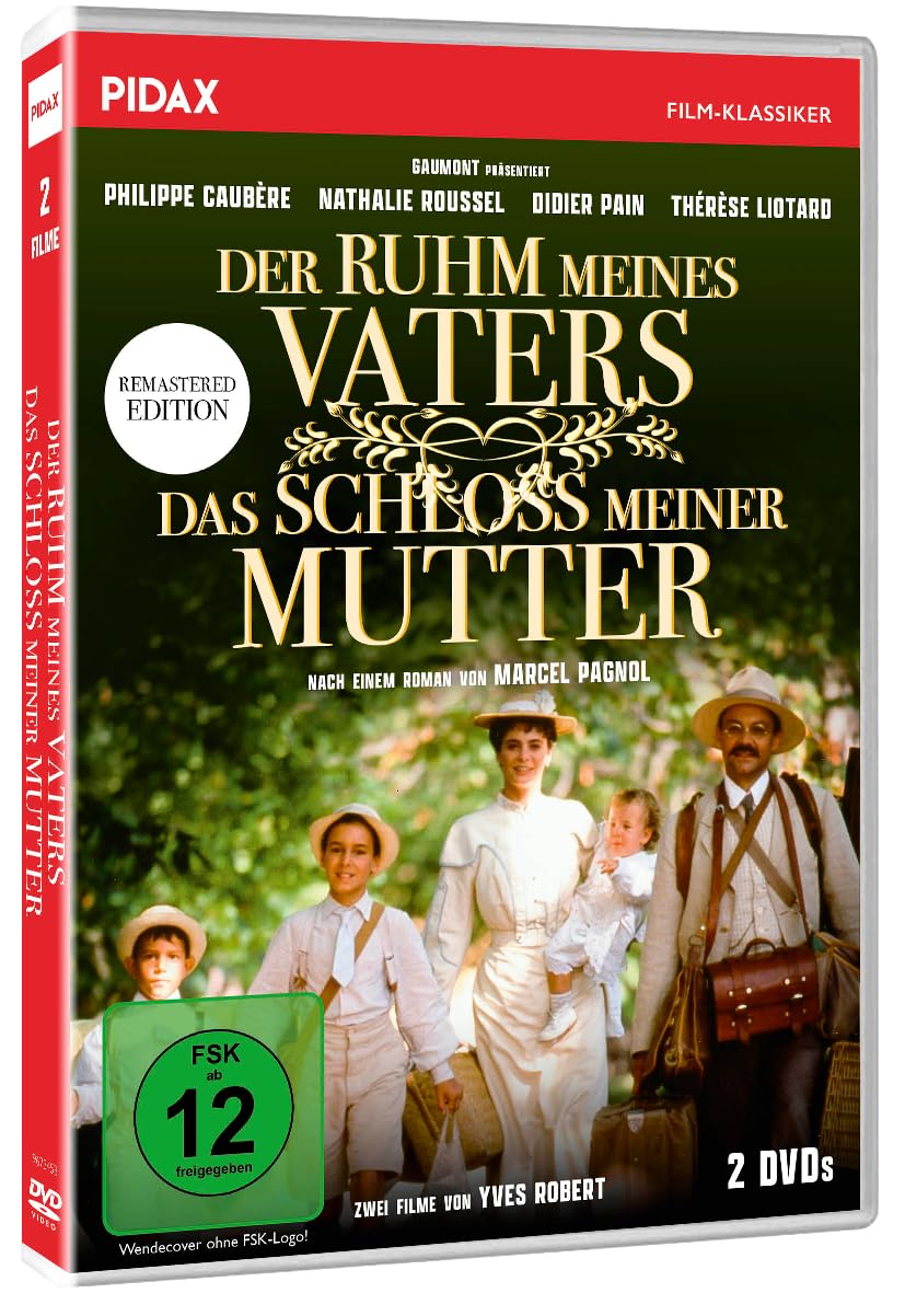 Der Ruhm meines Vaters & Das Schloss meiner Mutter - Französischer Zweiteiler - Aufbereitete Edition - Preisgekrönte Spielfilmreihe von Marcel Pagnol (Pidax Film-Klassiker) Movies