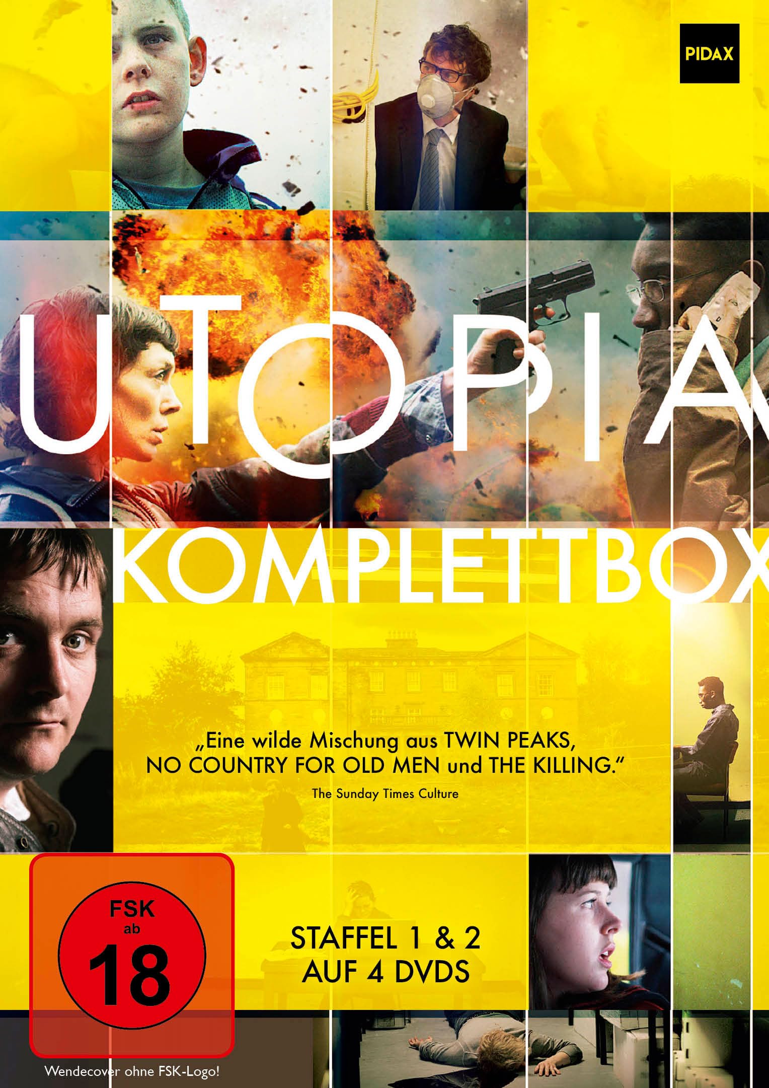 Utopia - Komplettbox / Die komplette dystopische Thriller-Serie mit Kultstatus Box sets
