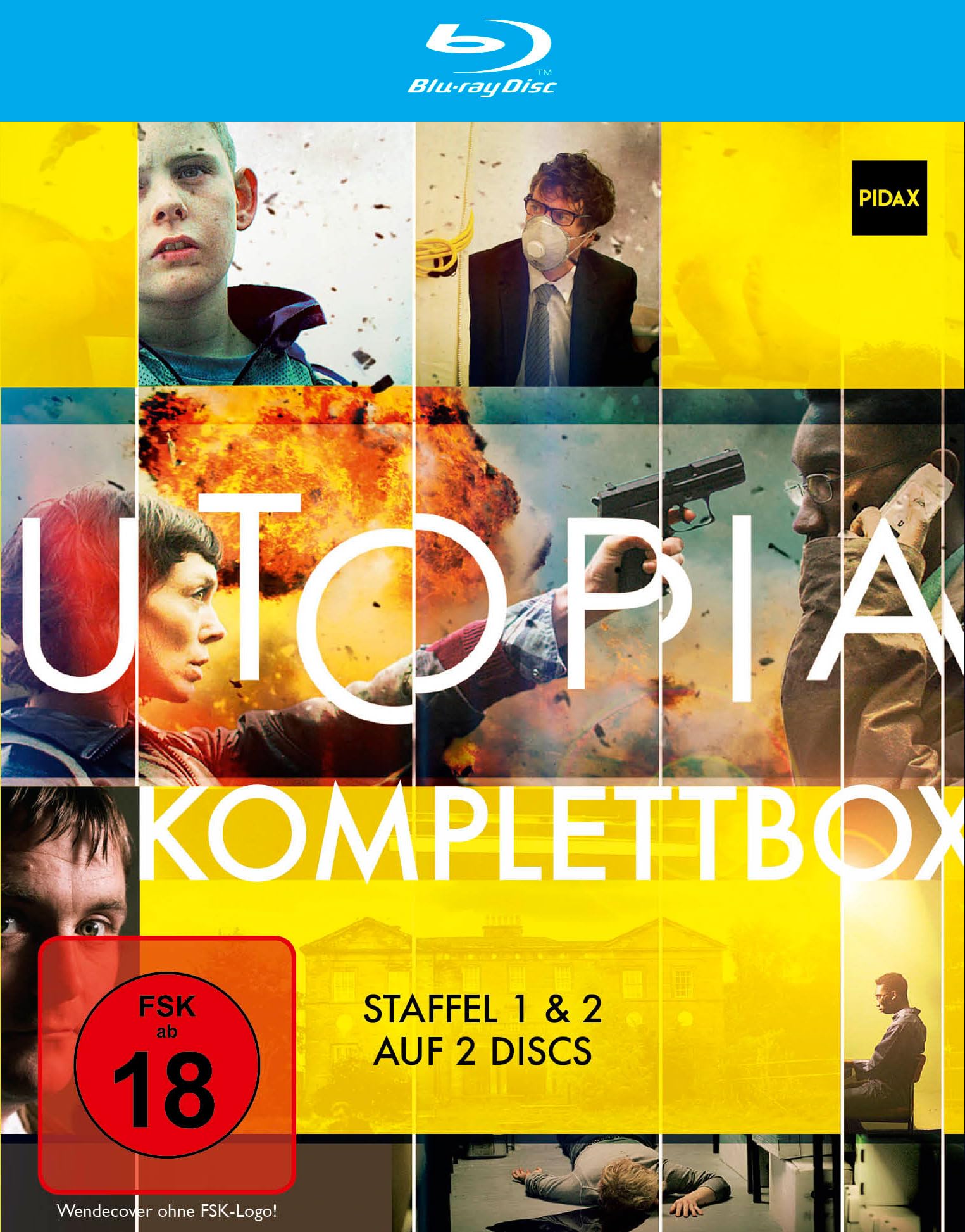 Utopia - Komplettbox / Die komplette dystopische Thriller-Serie mit Kultstatus Box sets