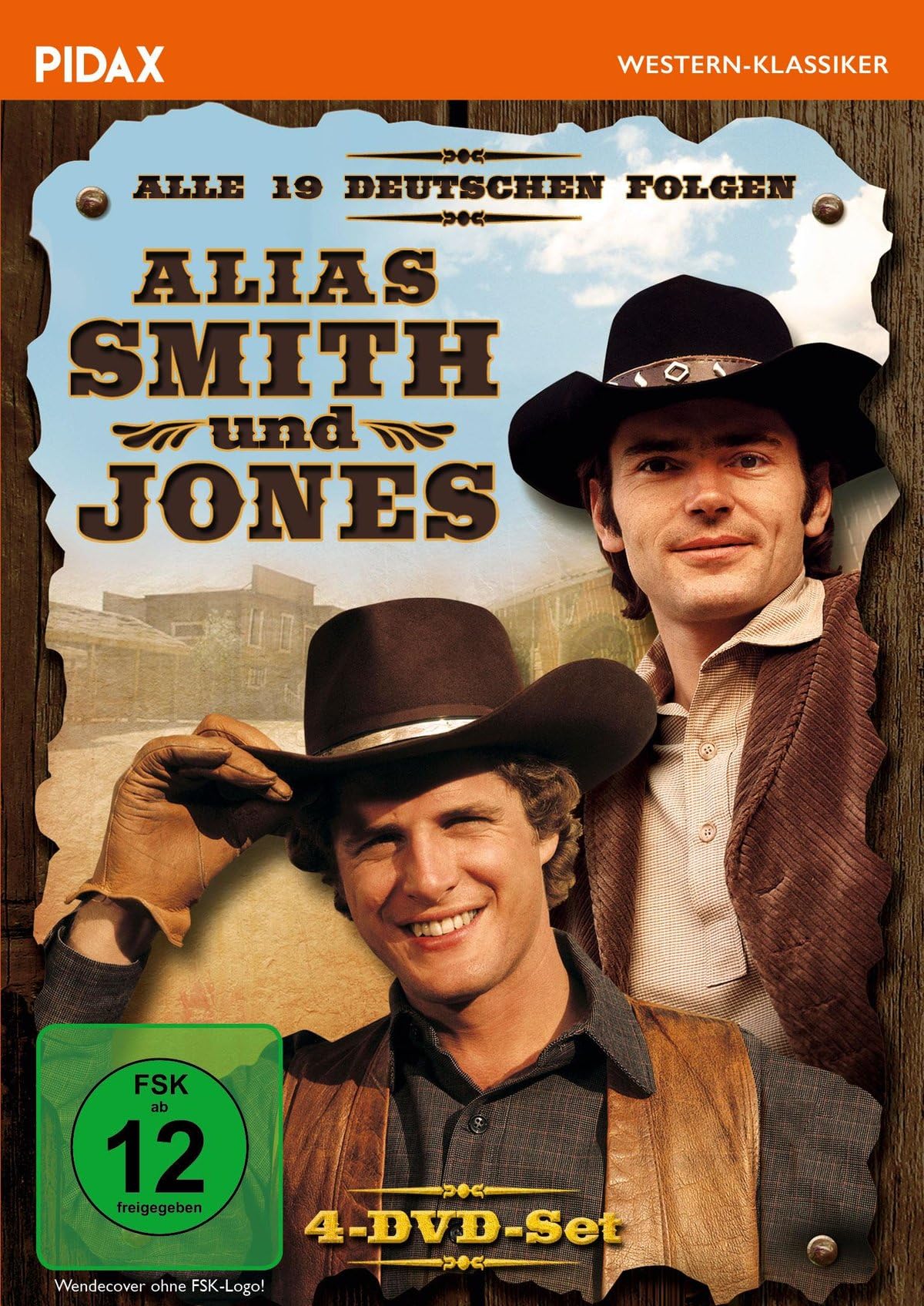 Alias Smith und Jones / Alle 19 deutsch synchronisierten Folgen der Kult-Westernserie (Pidax Western-Klassiker) Box sets
