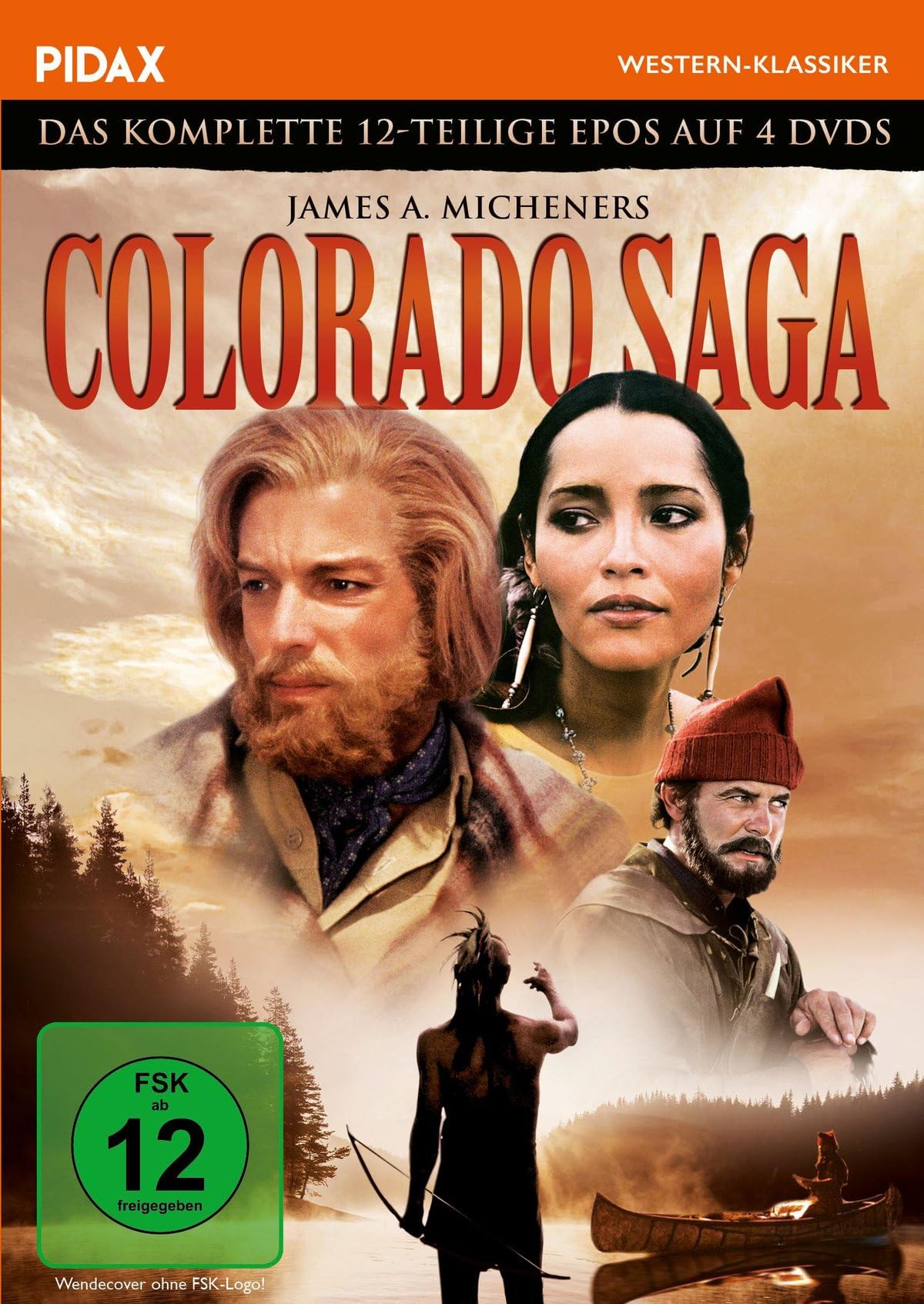 Colorado Saga (Centennial) - Komplettbox / Das komplette 12-teilige Western-Epos mit absoluter Starbesetzung (Pidax Western-Klassiker) Box sets