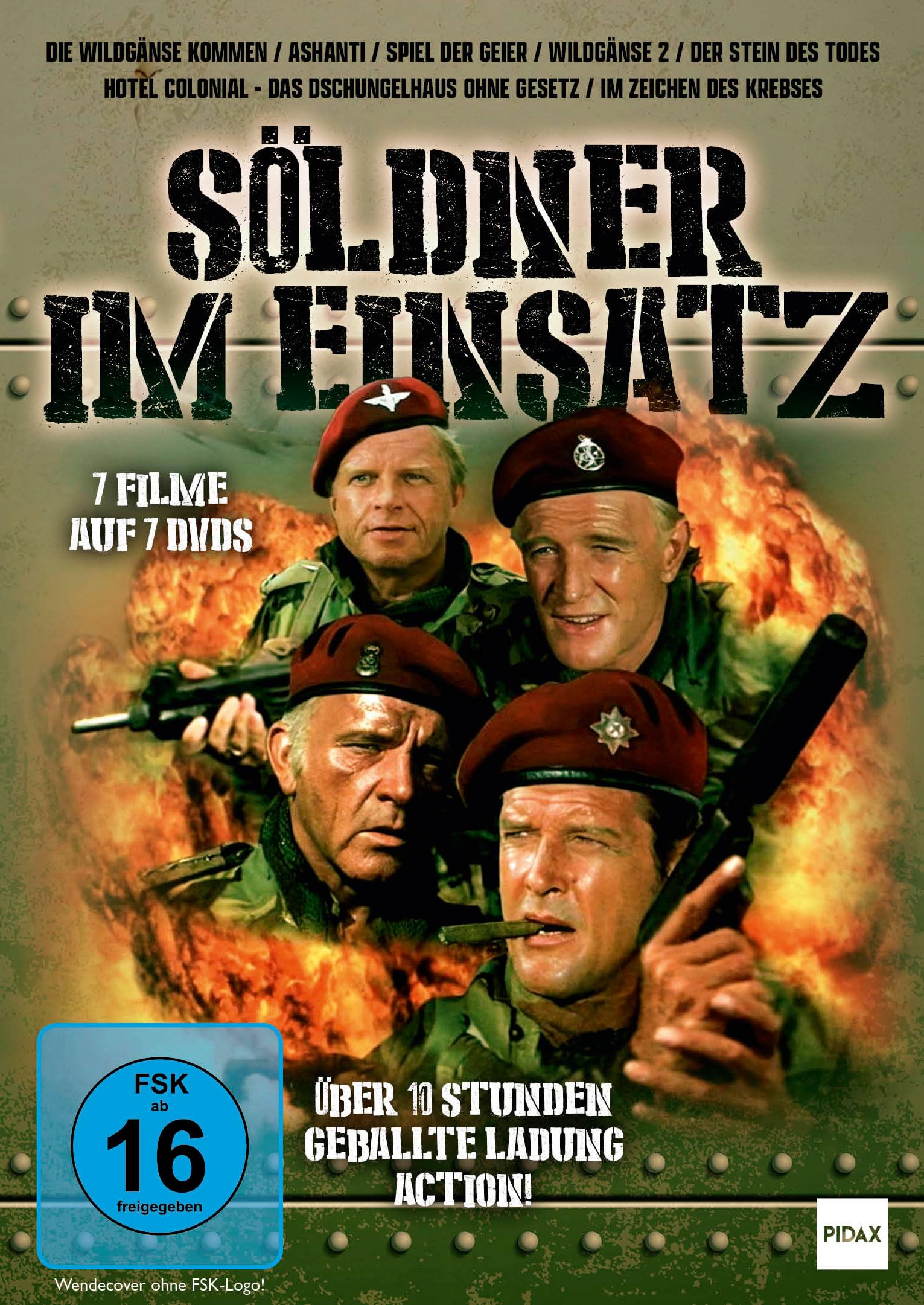 Söldner im Einsatz / Die geballte Ladung Action und Spannung mit 7 Filmklassikern! Movies