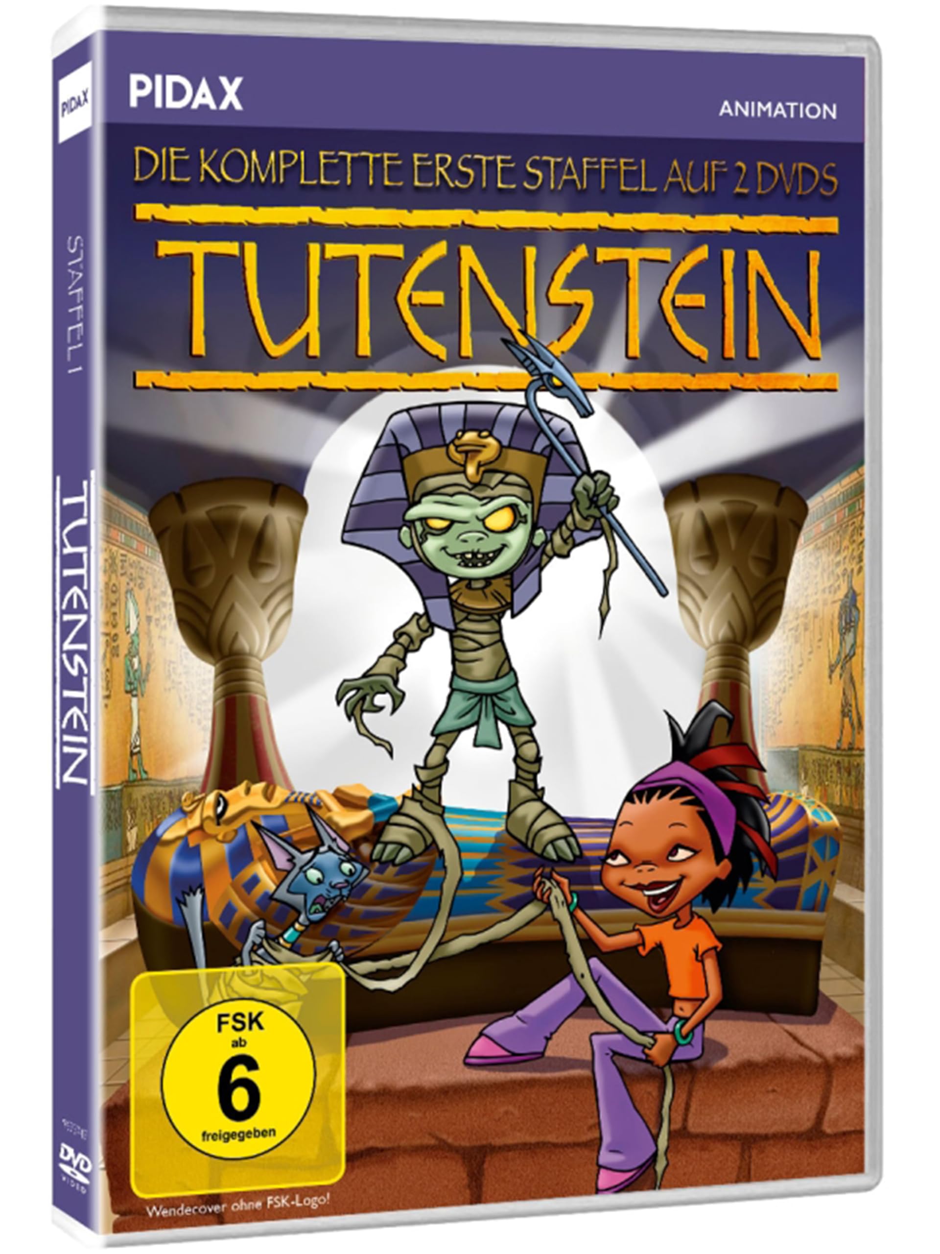 Tutenstein – Die komplette 1. Staffel der preisgekrönten Zeichentrickserie mit 13 ägyptischen Abenteuern (KI.KA-Kult) Movies