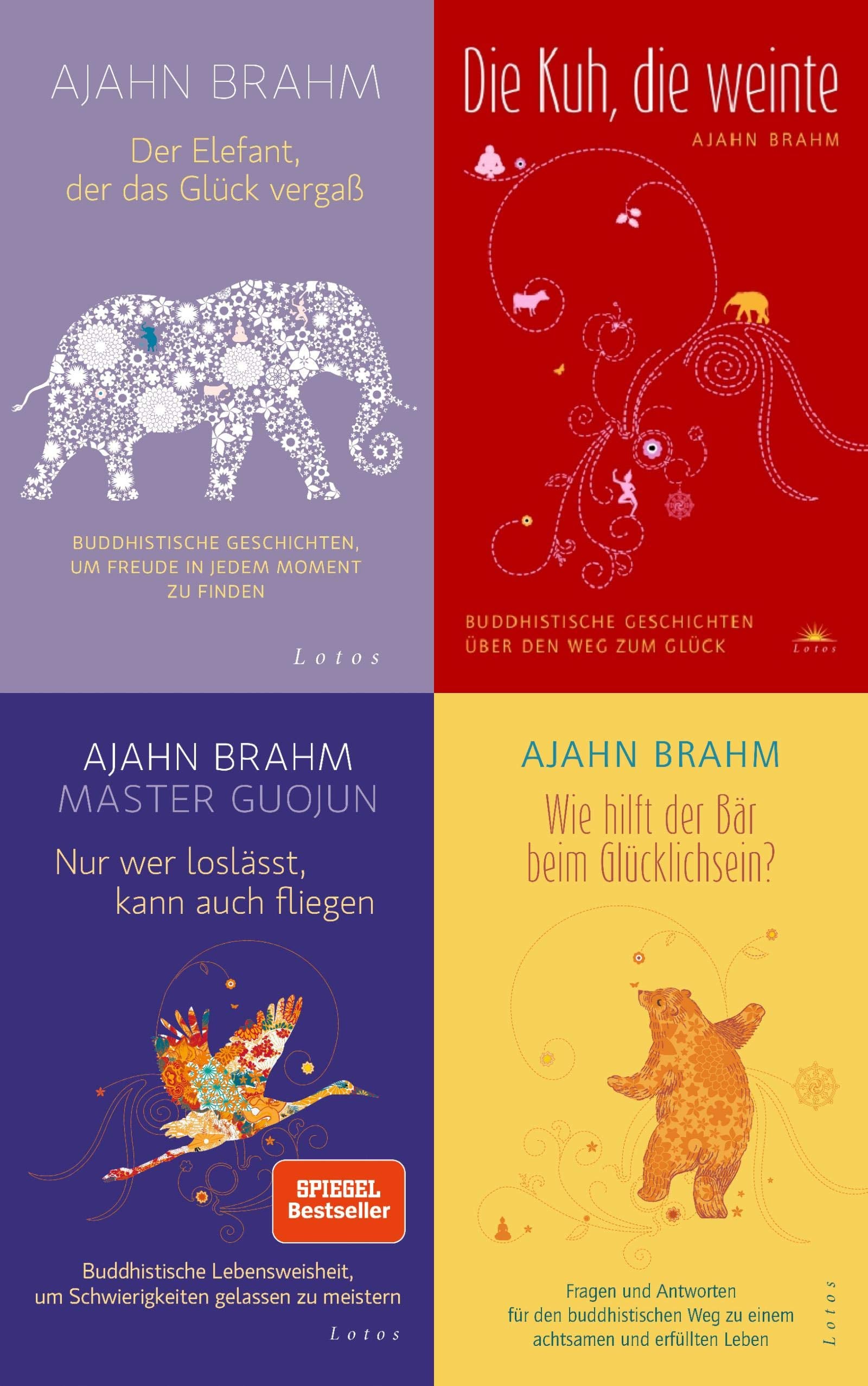 Ajahn Brahm 4 Titel im Set + 1 exklusives Postkartenset Contemporary literature