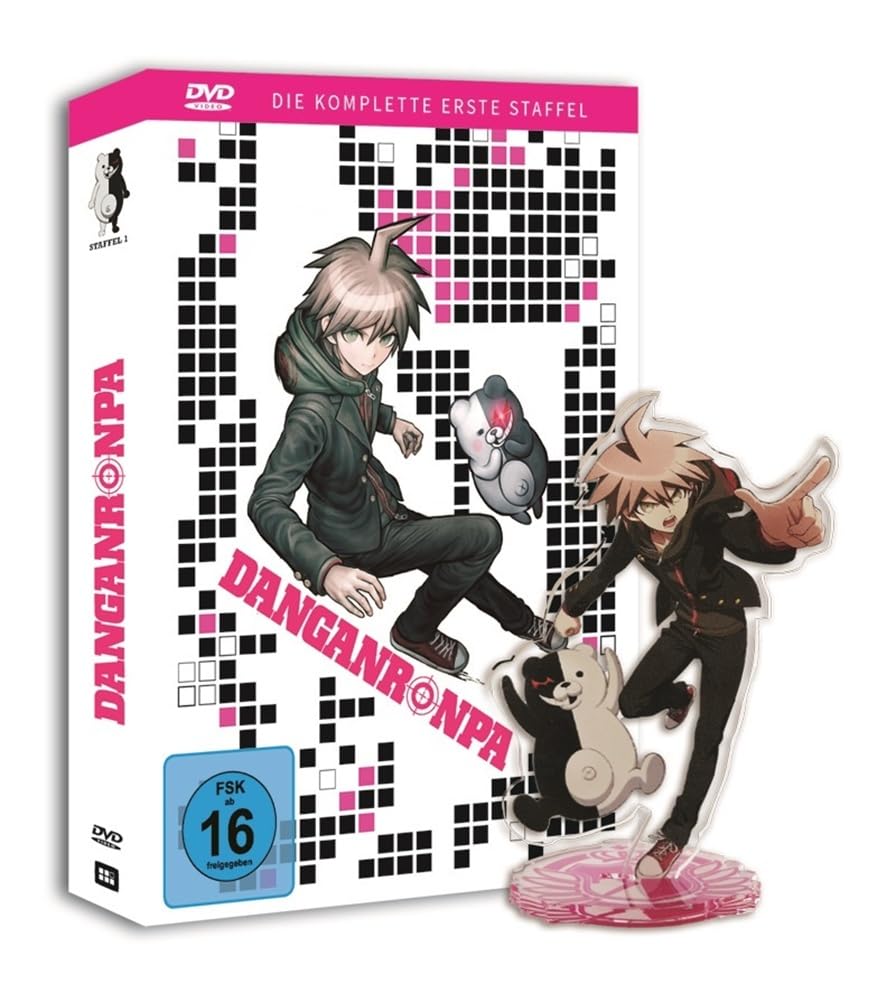 Danganronpa - Staffel 1 - Gesamtausgabe - DVD Collectors Edition inkl. Acryl-Figur Box sets