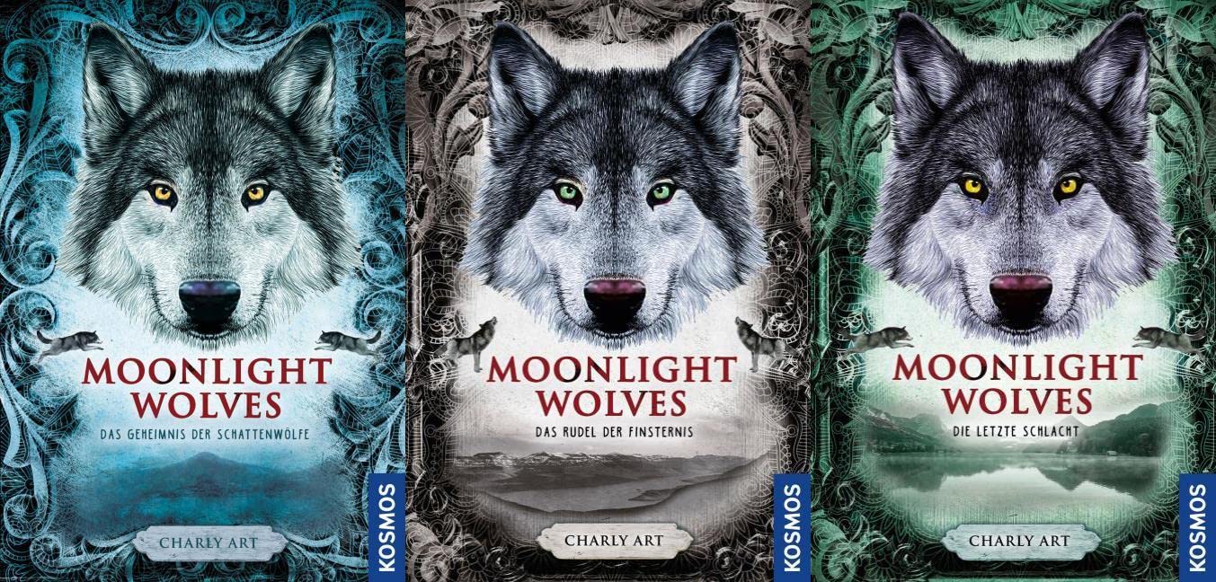 Moonlight Wolves Band 1-3 plus 1 exklusives Postkartenset Fantasy & Sci-Fi