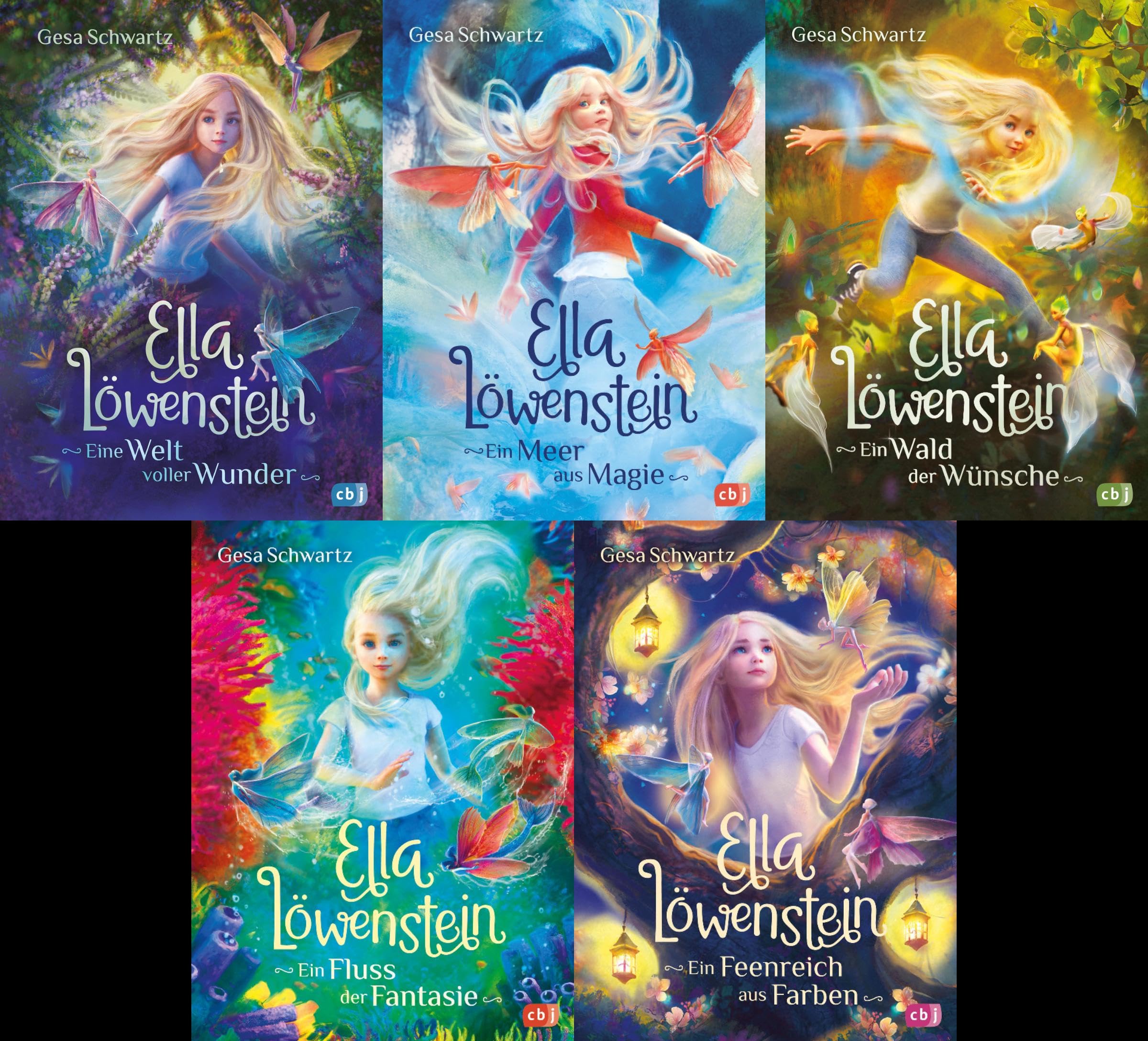 Ella Löwenstein Band 1-5 plus 1 exklusives Postkartenset Novels & Short Stories