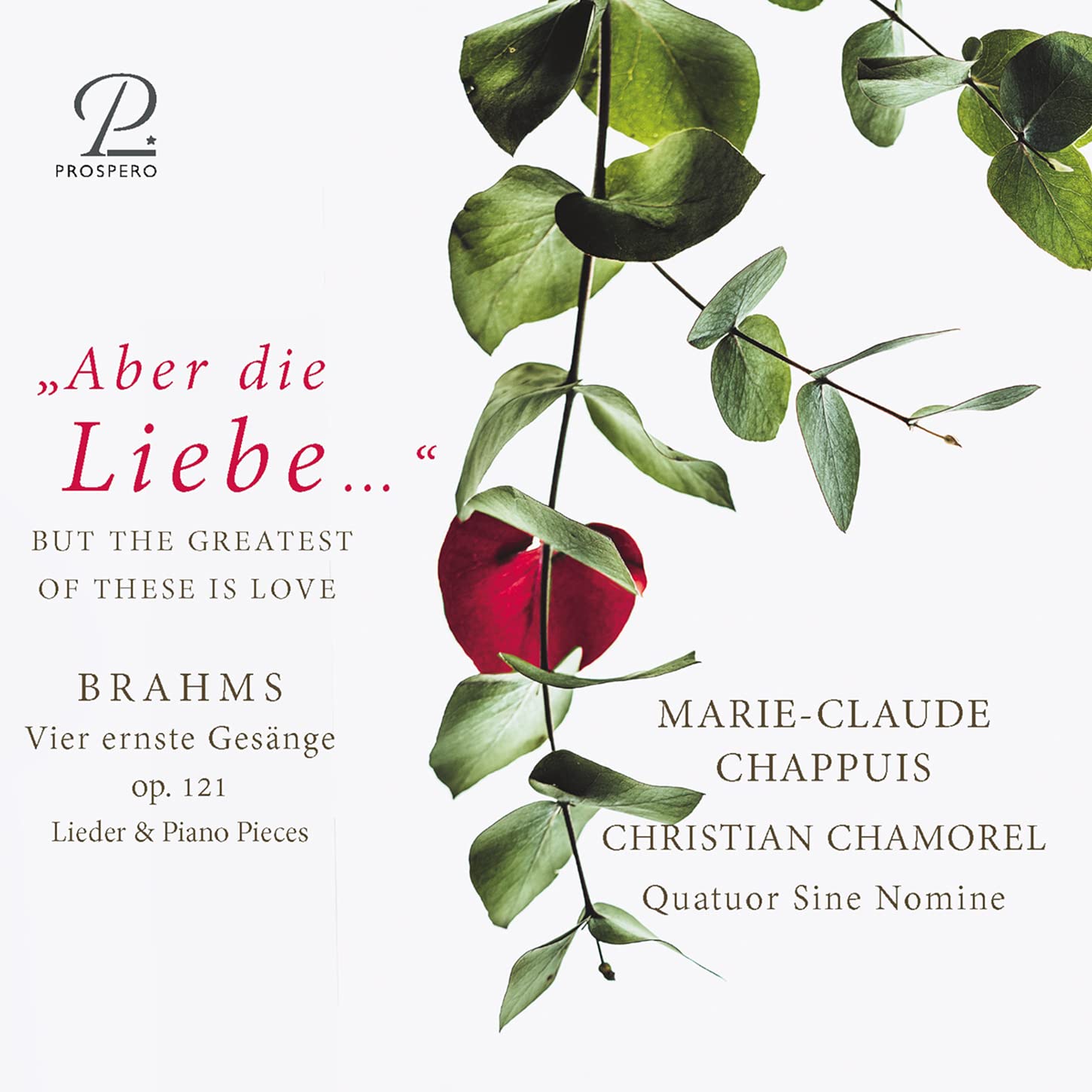 Johannes Brahms: Aber die Liebe - Lieder und Klavierwerke Classical