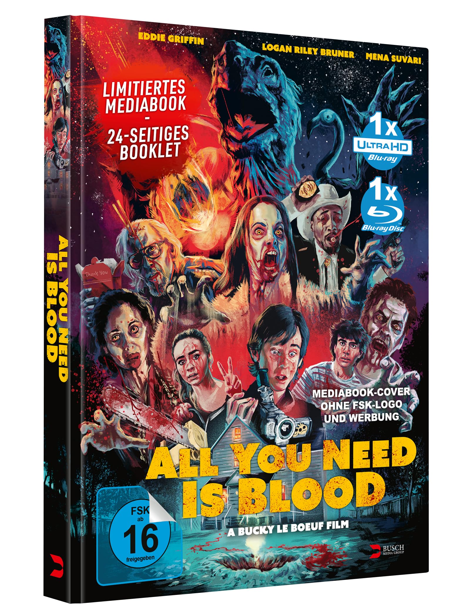 All You Need Is Blood - UHD 2-Disc Limited Edition Mediabook (4K Ultra HD + Blu-ray) Films