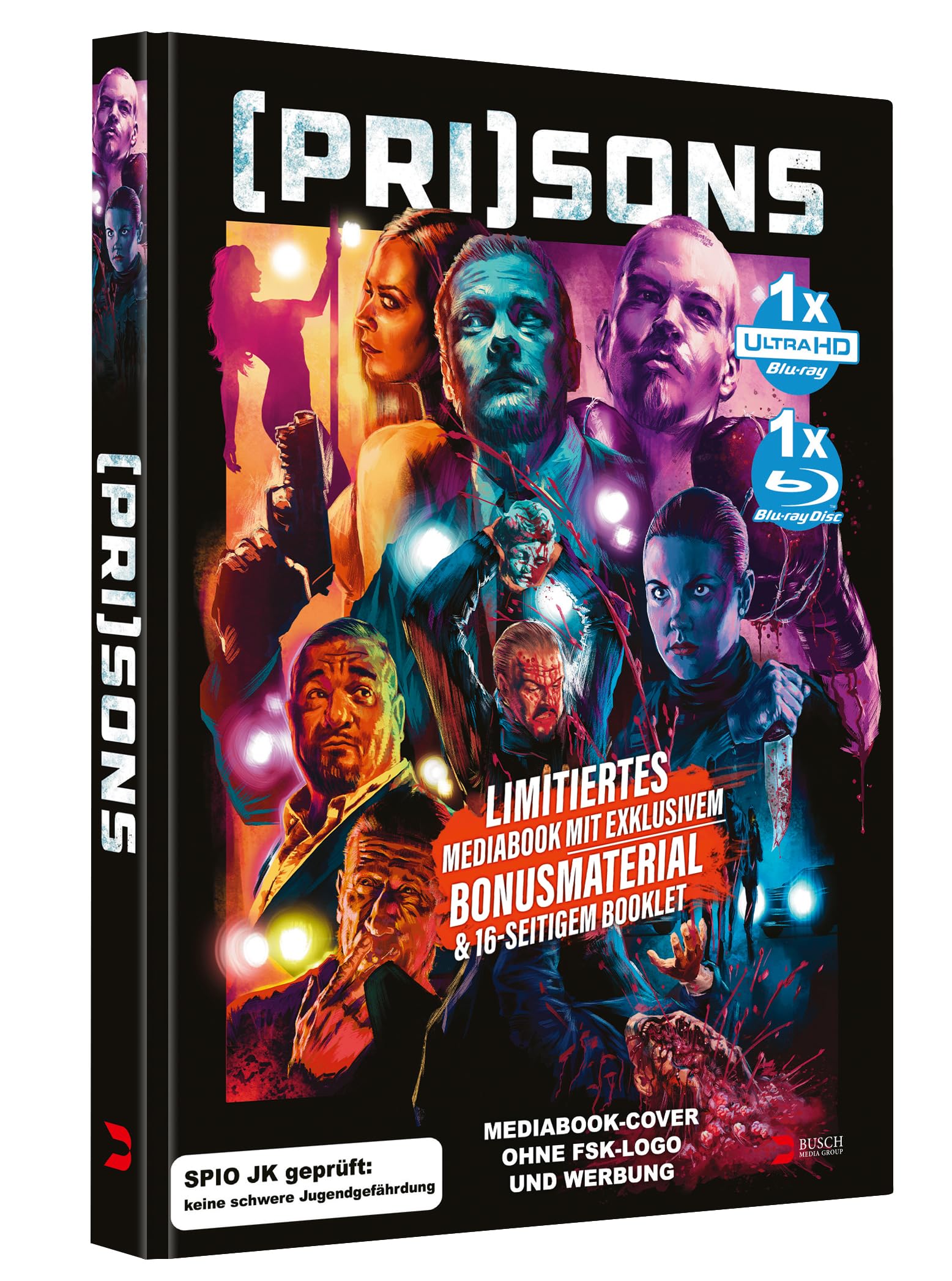 (Pri)sons (uncut) - 2-Disc Limited Edition Mediabook (UHD Blu-ray + Blu-ray) Films