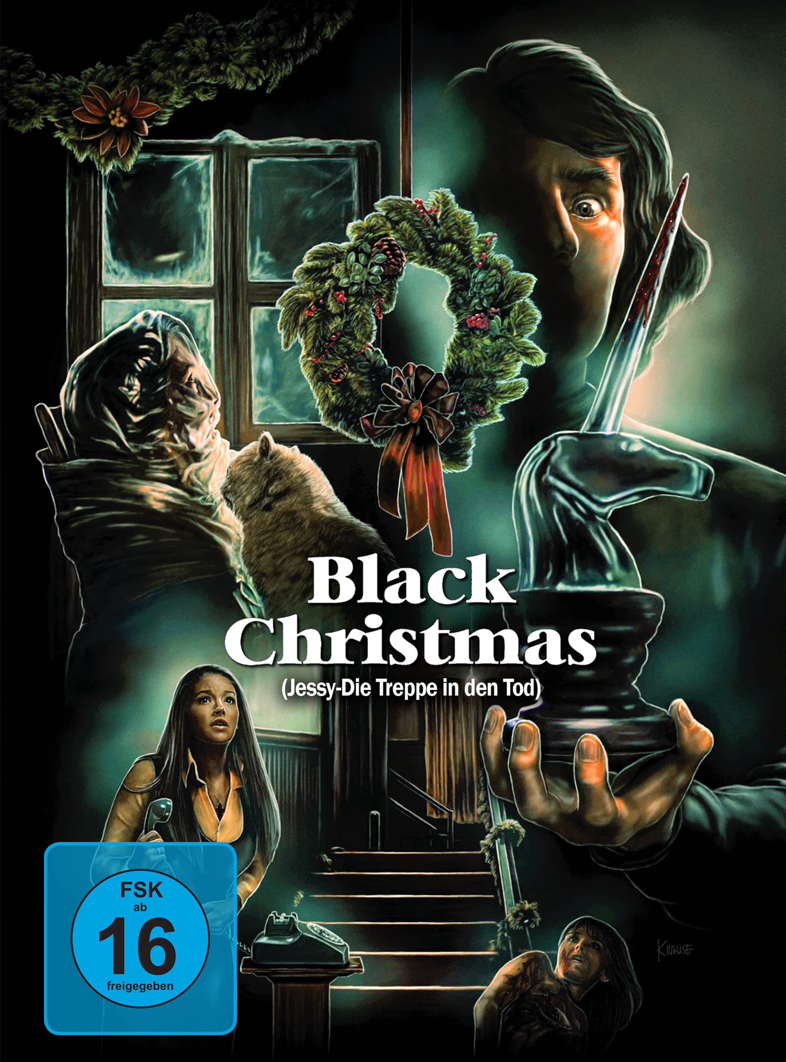 Black Christmas - Mediabook - Cover A - Limited Edition (4K Ultra HD) (+ Blu-ray) (+ DVD) Films
