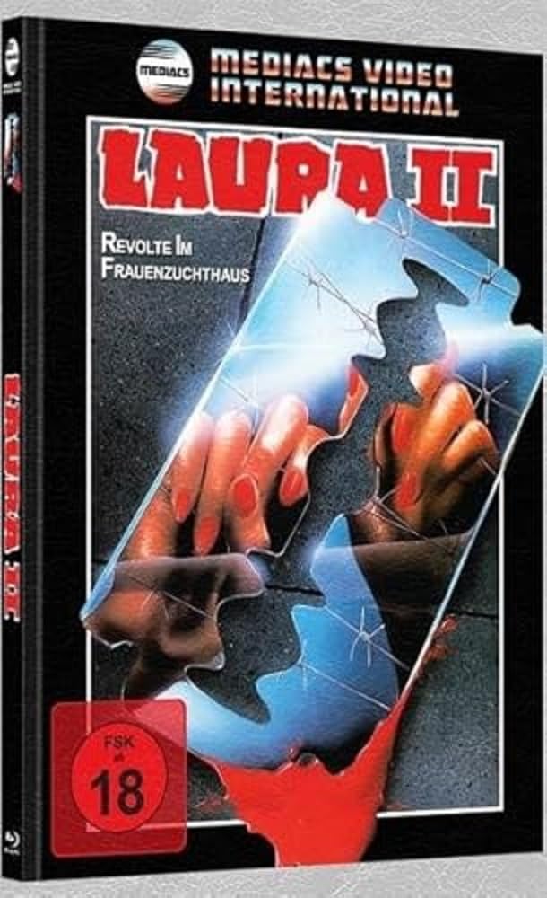 LAURA II - REVOLTE IM FRAUENZUCHTHAUS - wattiertes Mediabook Cover A – limitiert auf 500 Stück (Blu-ray + DVD) Movies