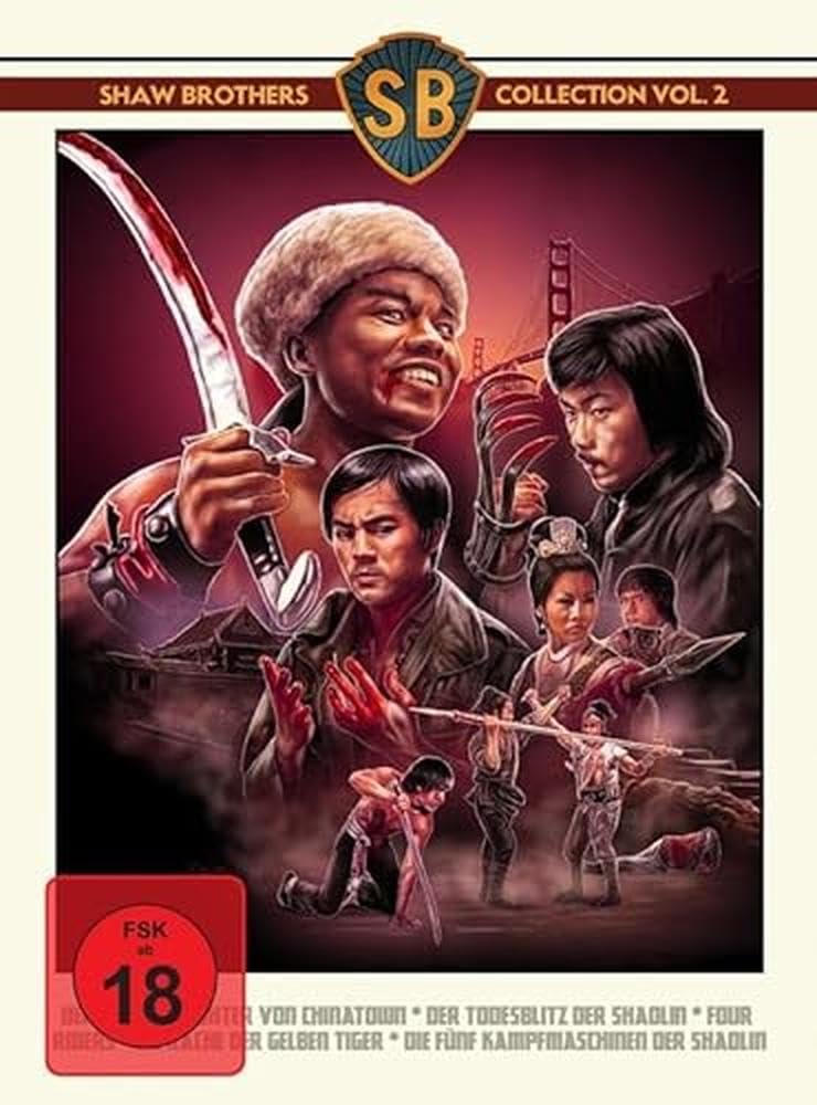 SHAW BROTHERS COLLECTION 2 - 5-Disc BD Mediabook limitiert auf 500 Stück Films
