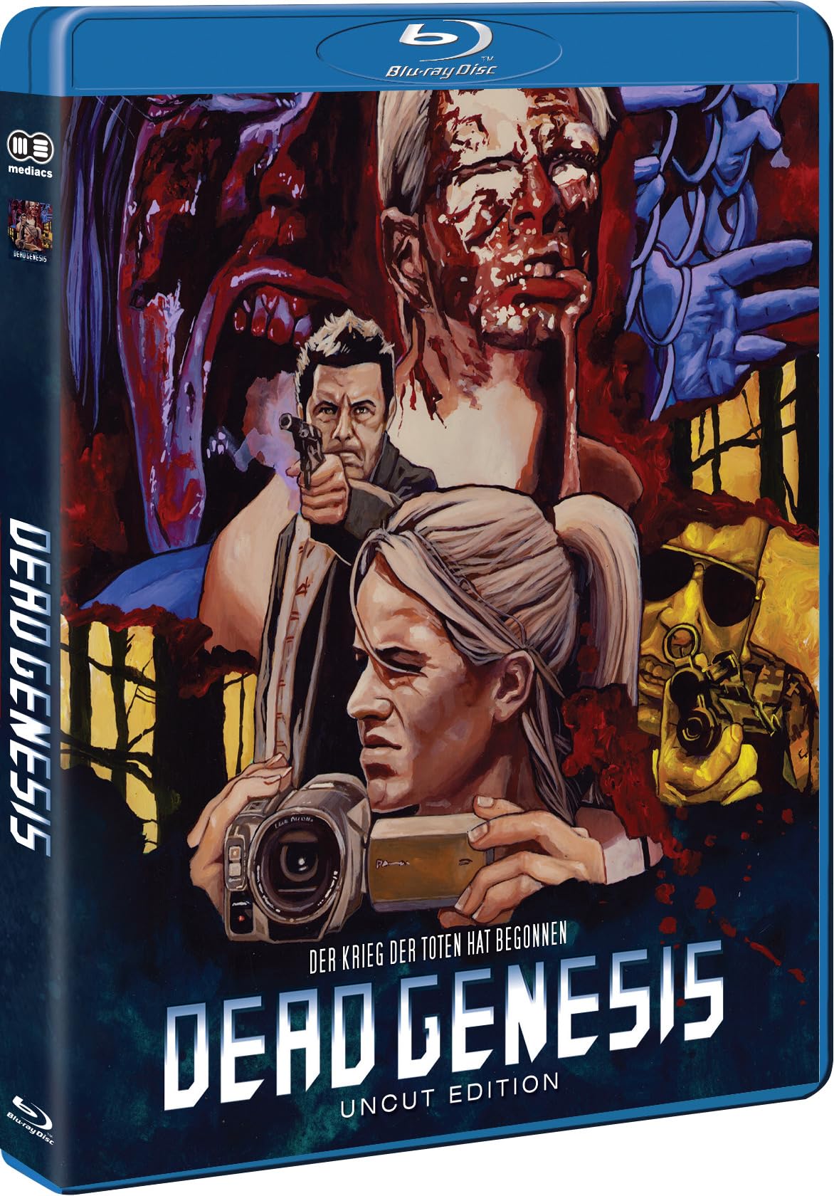 mediacs DEAD GENESIS-DER KRIEG DER TOTEN HAT BEGONNEN UNCUT BRUTAL (EXKLUSIV BEI AMAZON) BLU-RAY Films