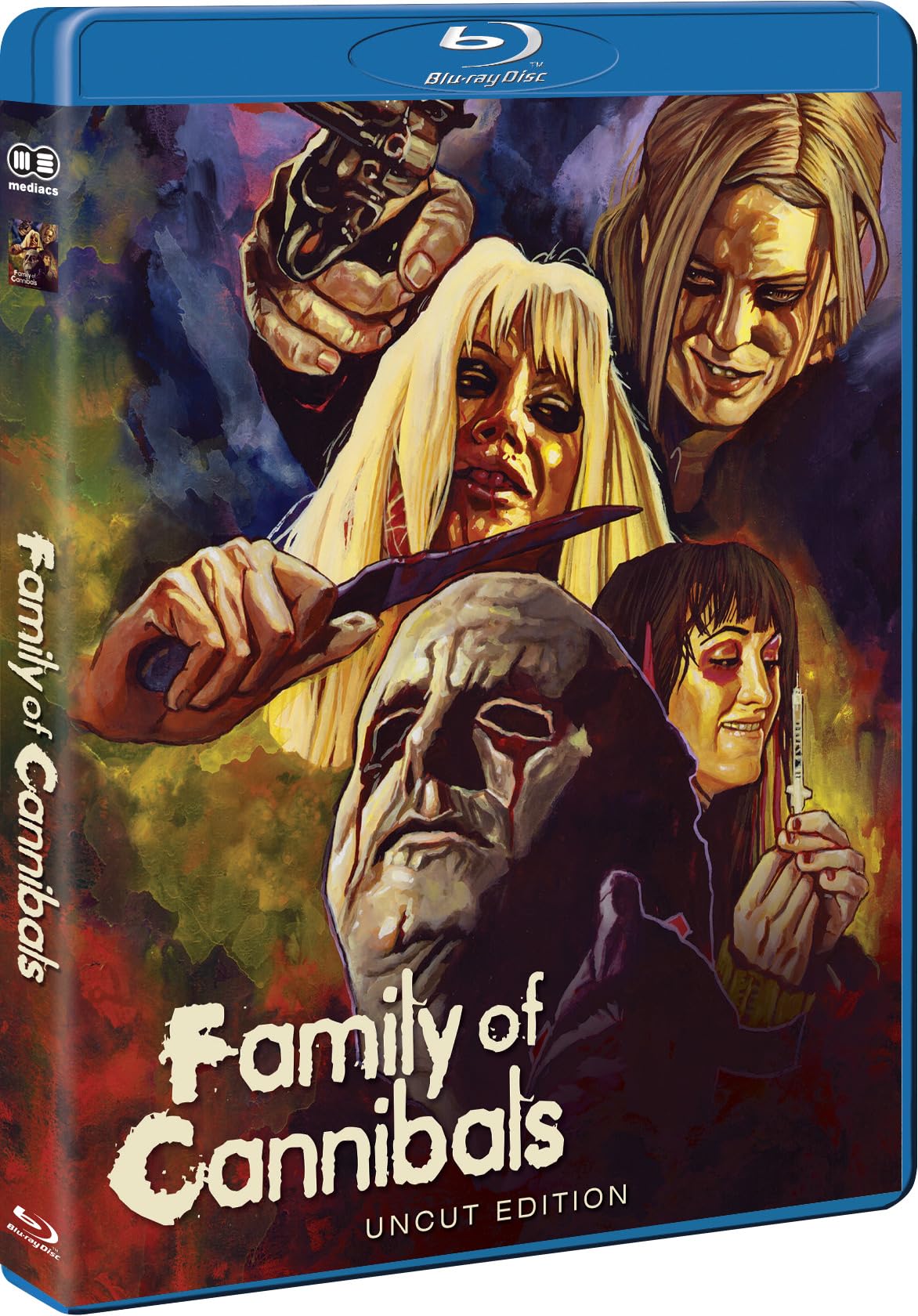 mediacs FAMILY OF CANNIBALS - DAS TÖTEN LIEGT IHNEN IM BLUT UNCUT BRUTAL (EXKLUSIV BEI AMAZON) BLU-RAY Movies