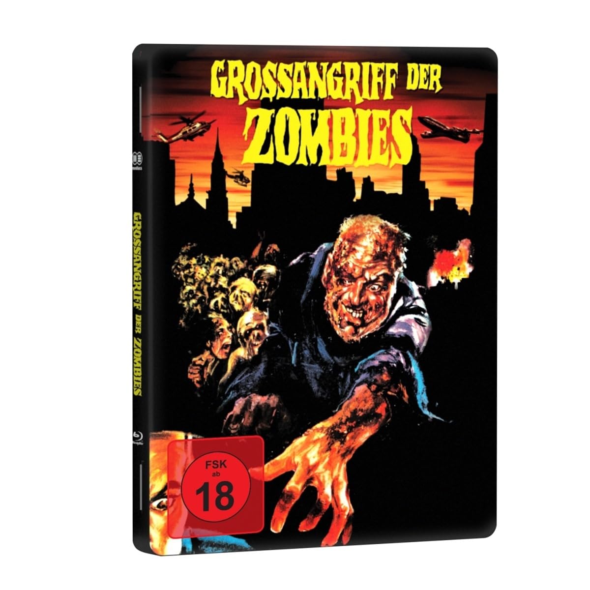 GROSSANGRIFF DER ZOMBIES - 4-DISC-FUTUREPAK - Bluray(Grindhouse+Original Fassung) + DVD + DVD Bonus + Soundtrack CD Movies