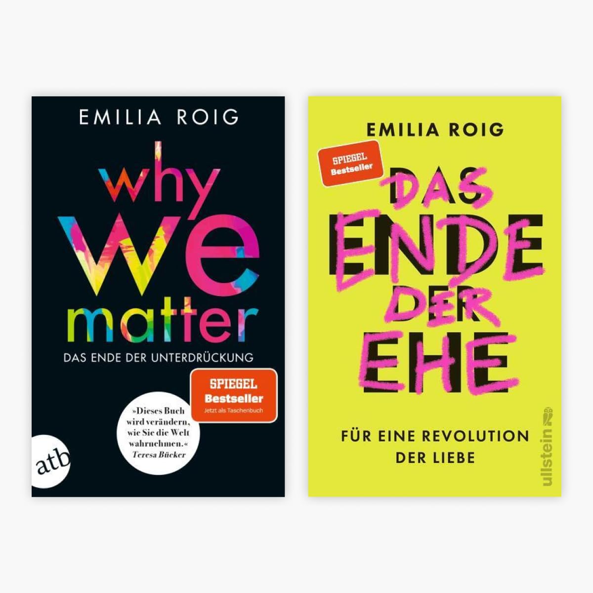 Why We Matter + Das Ende der Ehe + 1 exklusives Postkartenset Politics & History