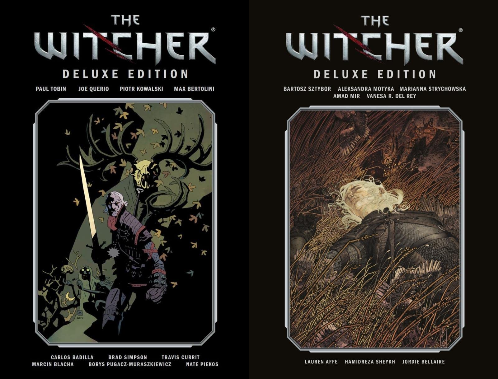 The Witcher Comic Deluxe Band 1+2 plus 1 exklusive Landkarte Fantasy & Sci-Fi