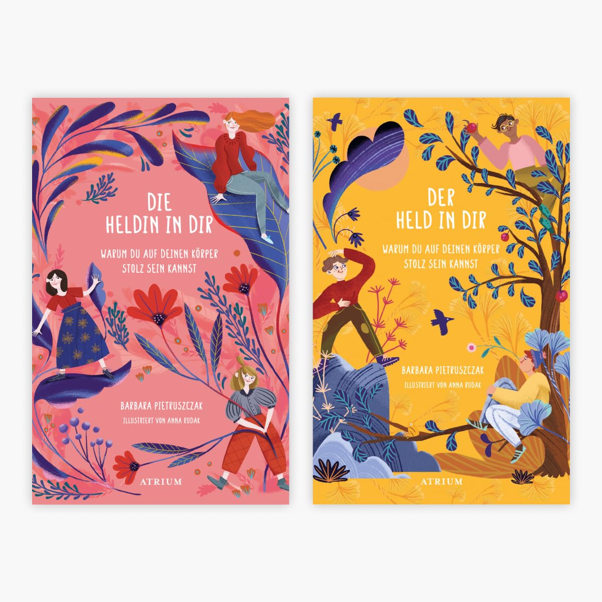 Die Heldin in dir + Der Held in dir + 1 exklusives Postkartenset Education