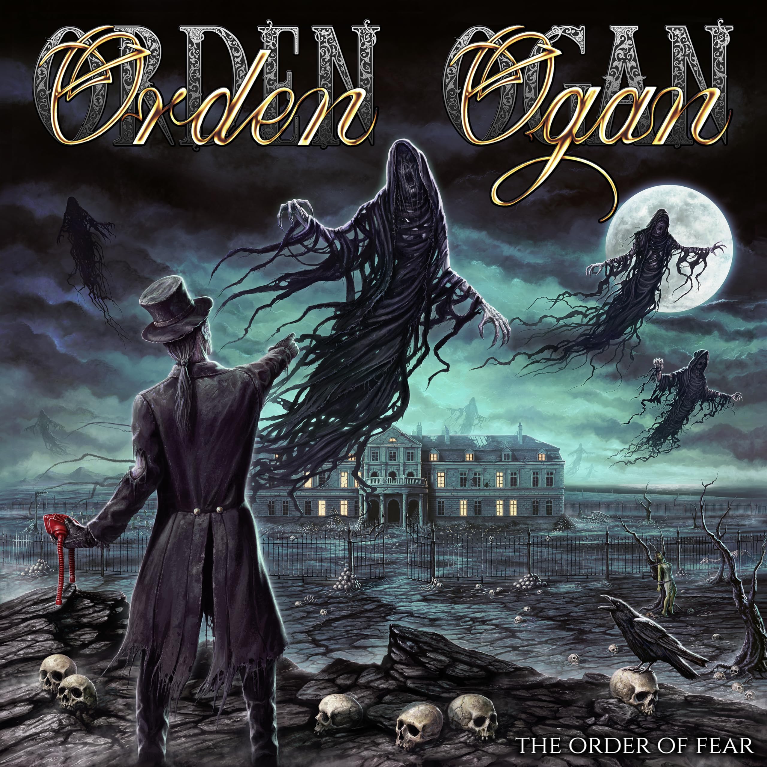 The Order of Fear(Clear Turquoise in Gatefold) Metal & Hardrock
