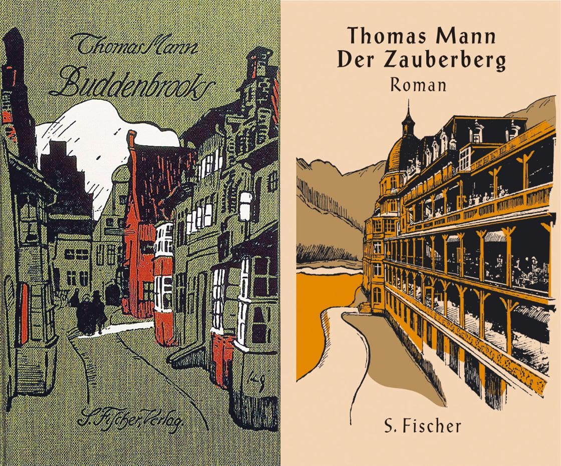 Buddenbrooks + Der Zauberberg + 1 exklusives Postkartenset Classics