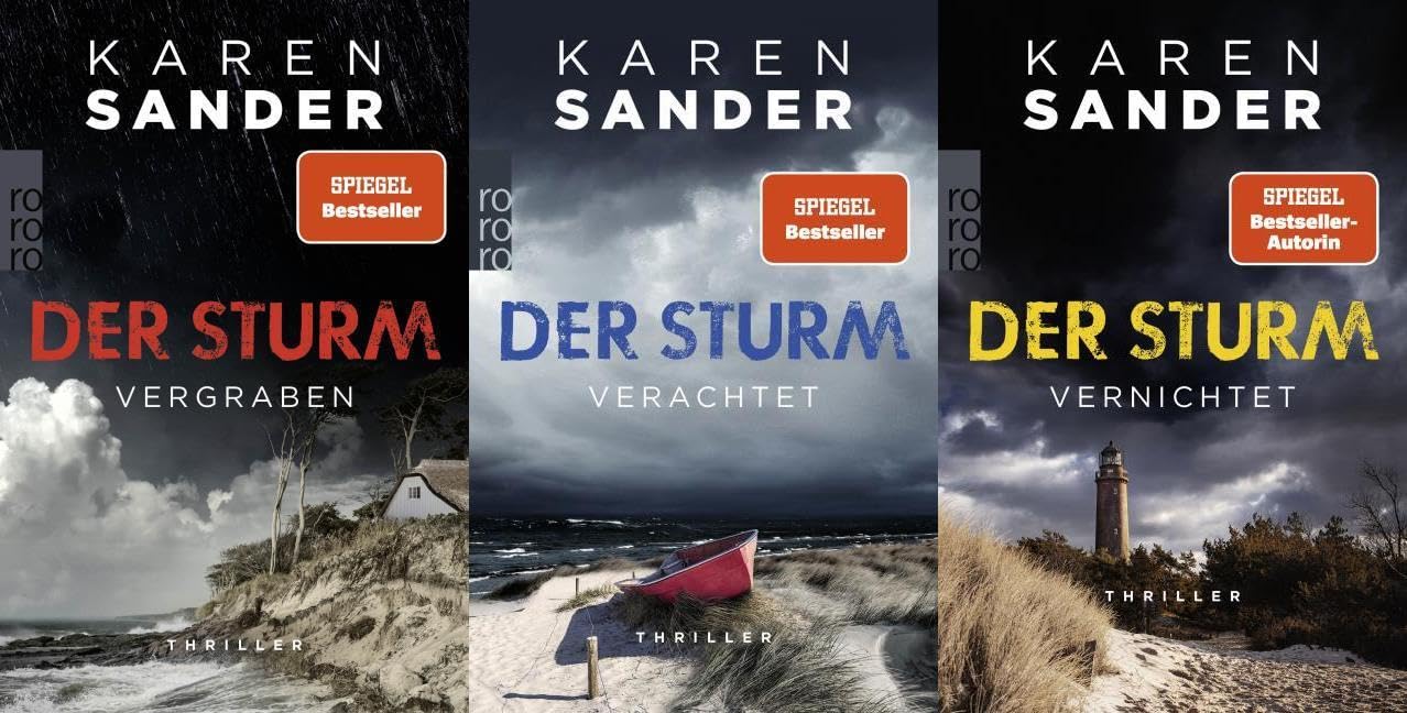 Der Sturm Band 1-3 plus 1 exklusives Postkartenset Suspense & Thrillers