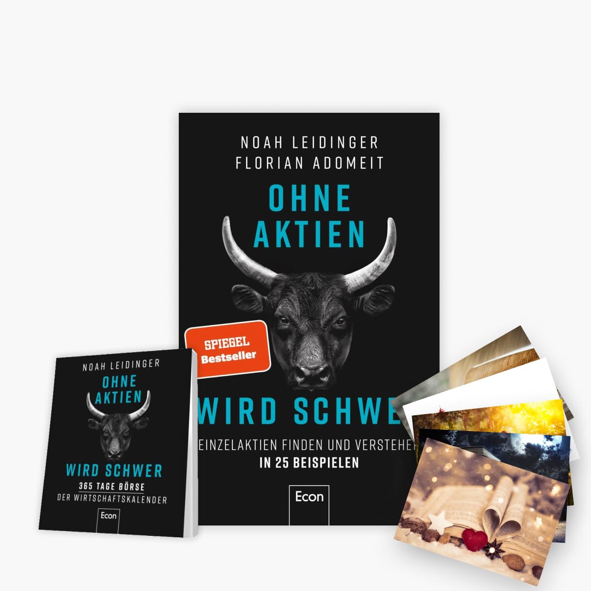 Ohne Aktien Wird Schwer + Der Wirtschaftskalender + 1 exklusives Postkartenset Books
