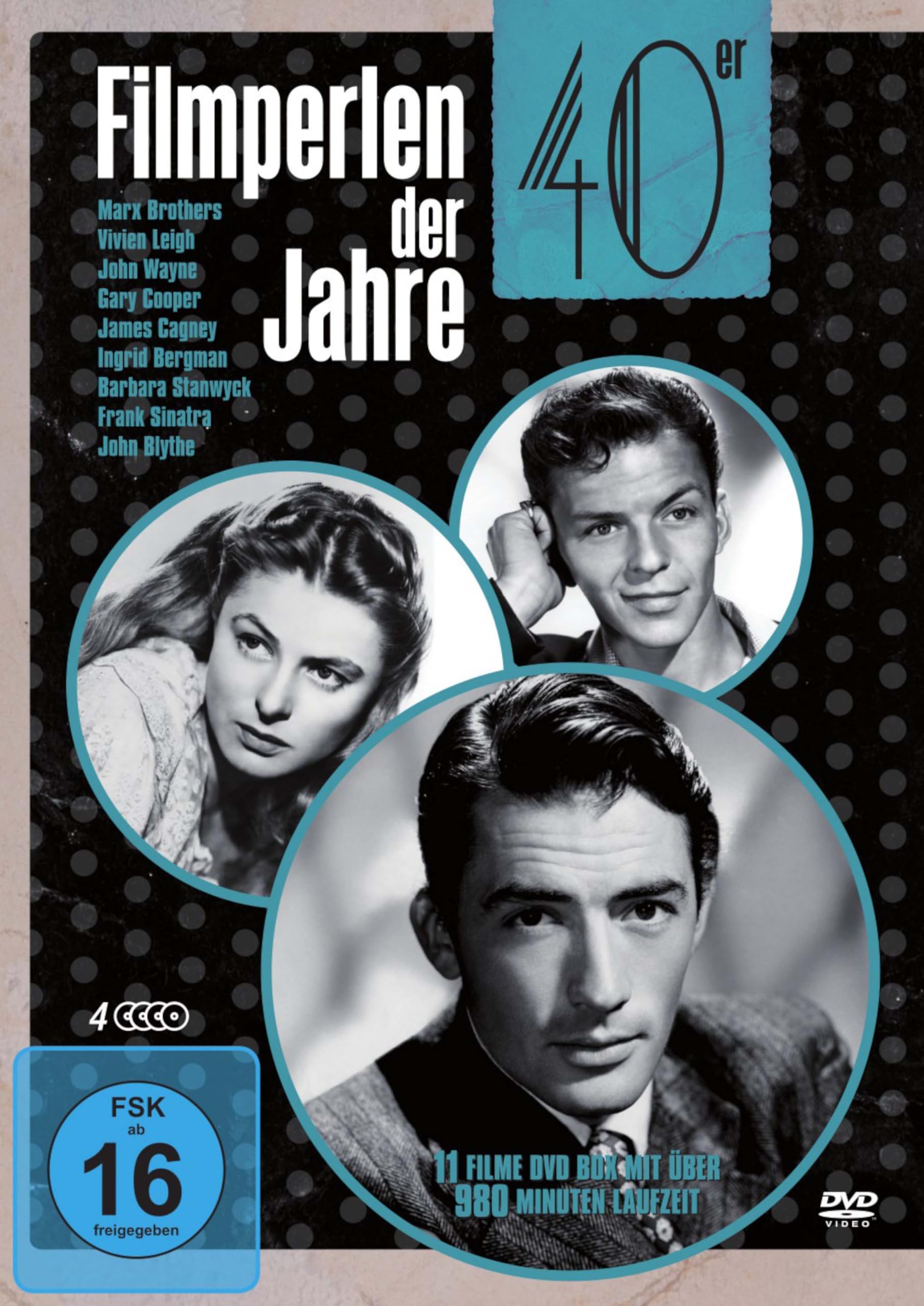 Filmperlen der 40er Jahre – Unvergessene Klassiker und glanzvolle Stars aus der goldenen Ära Hollywoods Movies