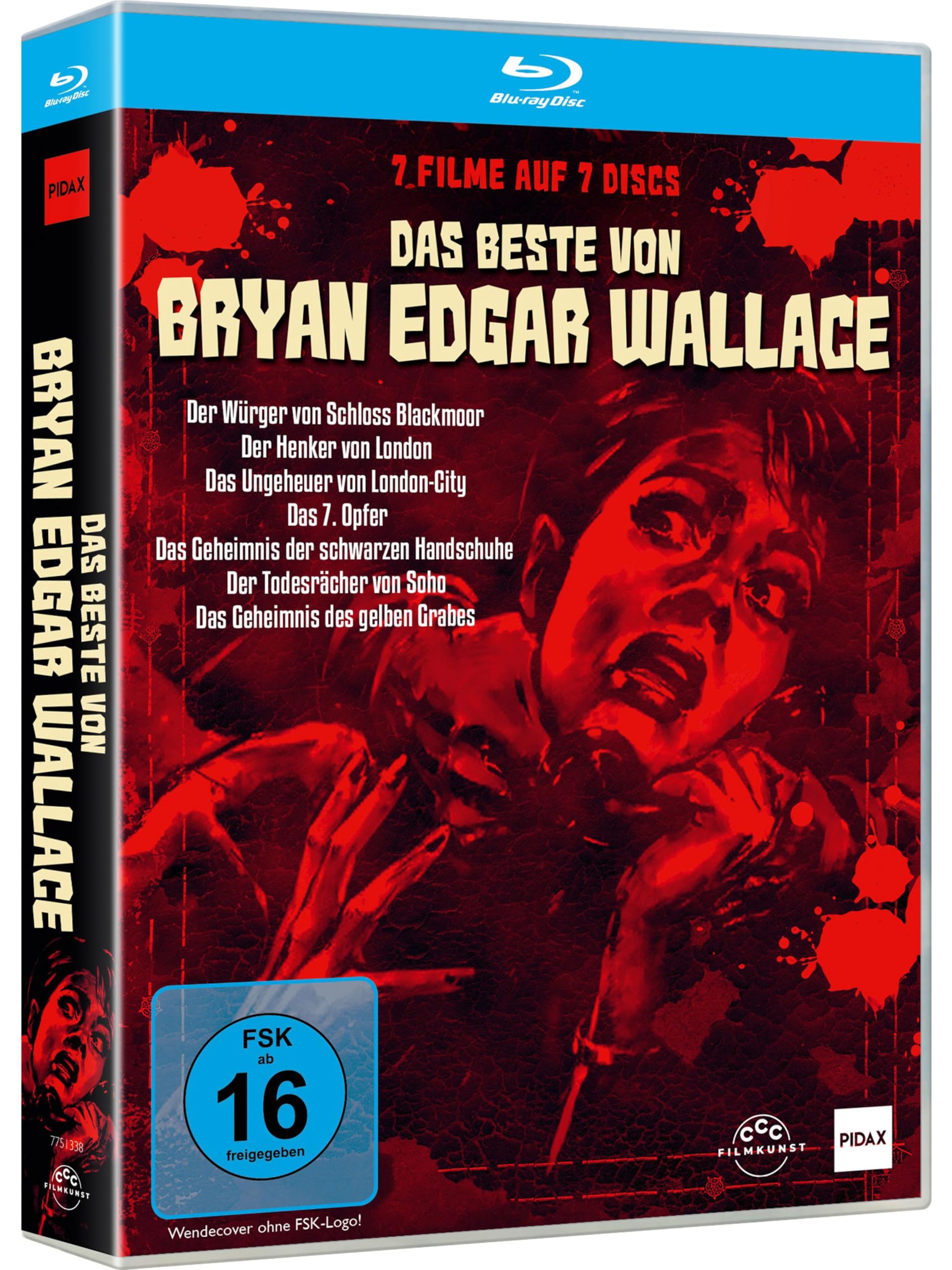 Das Beste von Bryan Edgar Wallace – 7 düstere Kultklassiker voller Grusel, Spannung & Starbesetzung aus Krimi, Horror & Thriller Movies