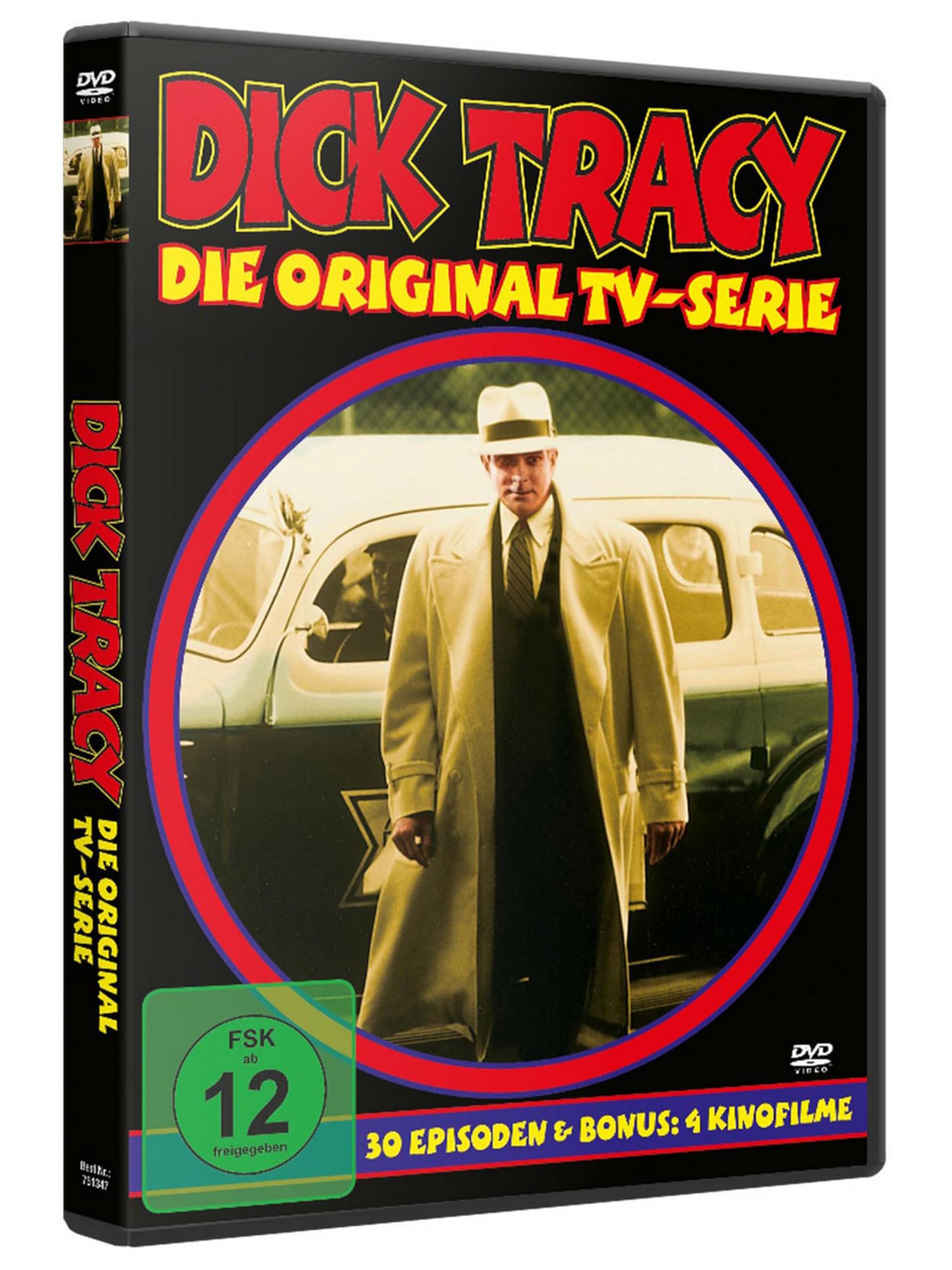 Dick Tracy – Die originale TV-Serie von 1937 & 1938 mit 30 Episoden und 4 Kinofilm-Klassikern Box sets