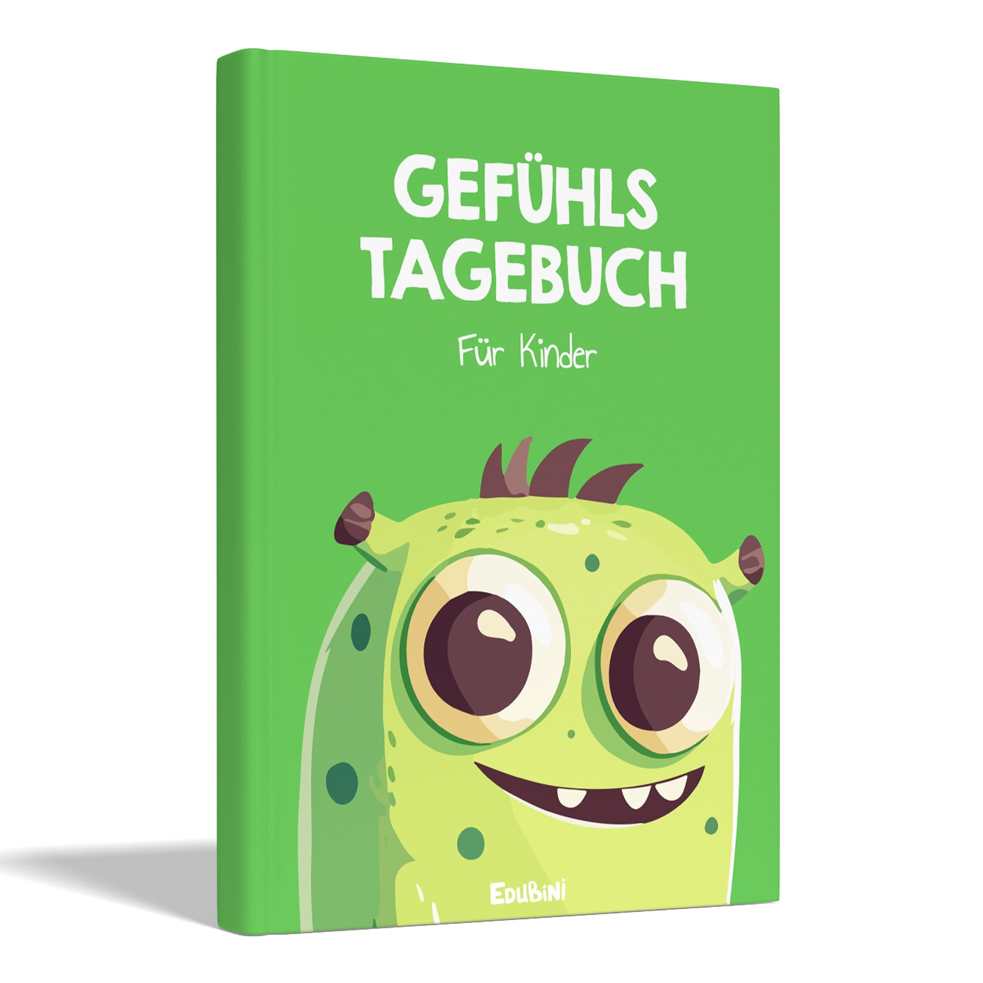 Children's Feeling Diary - Diary Girls & Boys - Feelings Book for Dealing with Emotions and a Good Feeling, Gratitude Diary for Children (Includes 10 Games) (Green) book