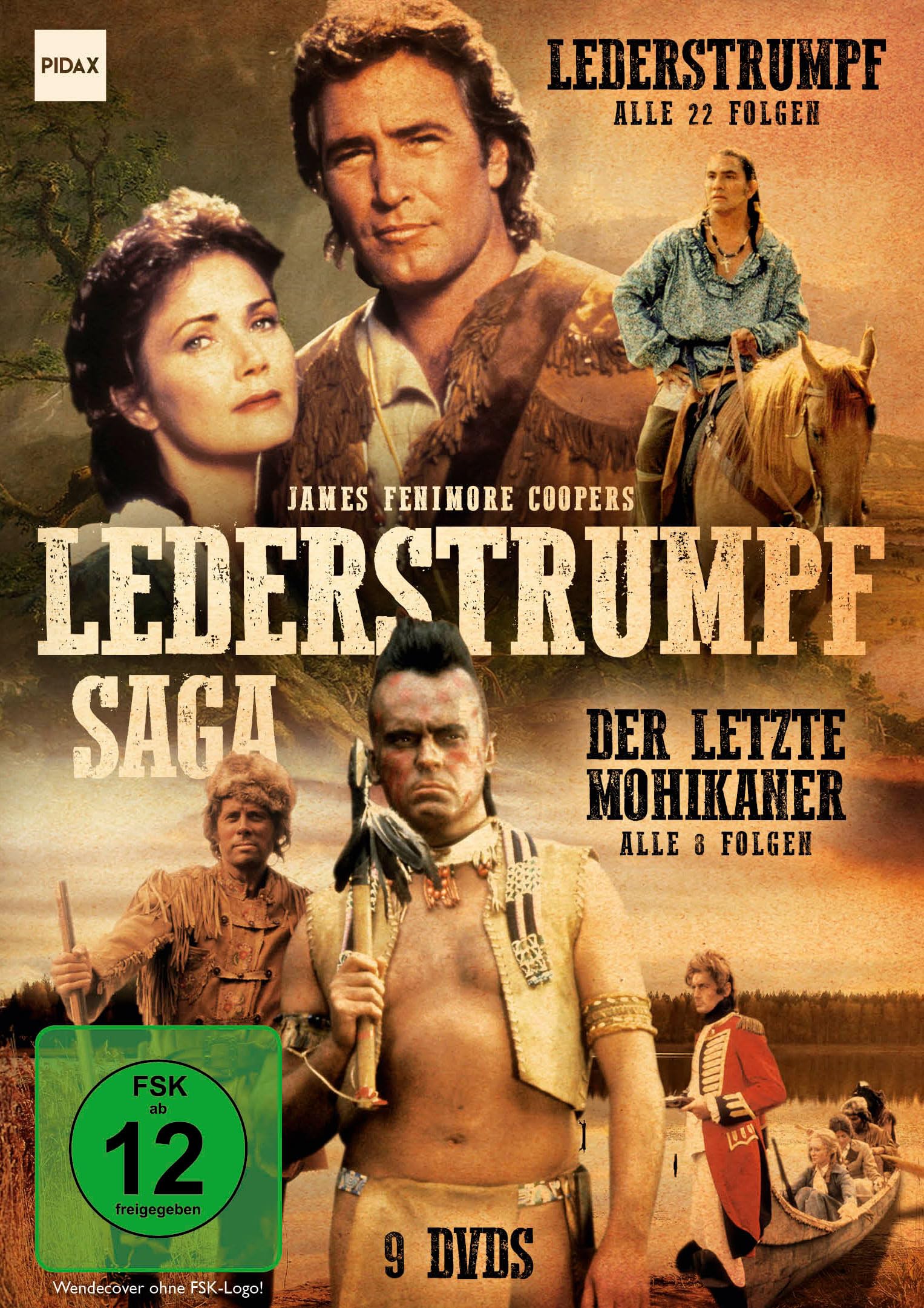 Lederstrumpf-Saga: Lederstrumpf + Der letzte Mohikaner Box sets