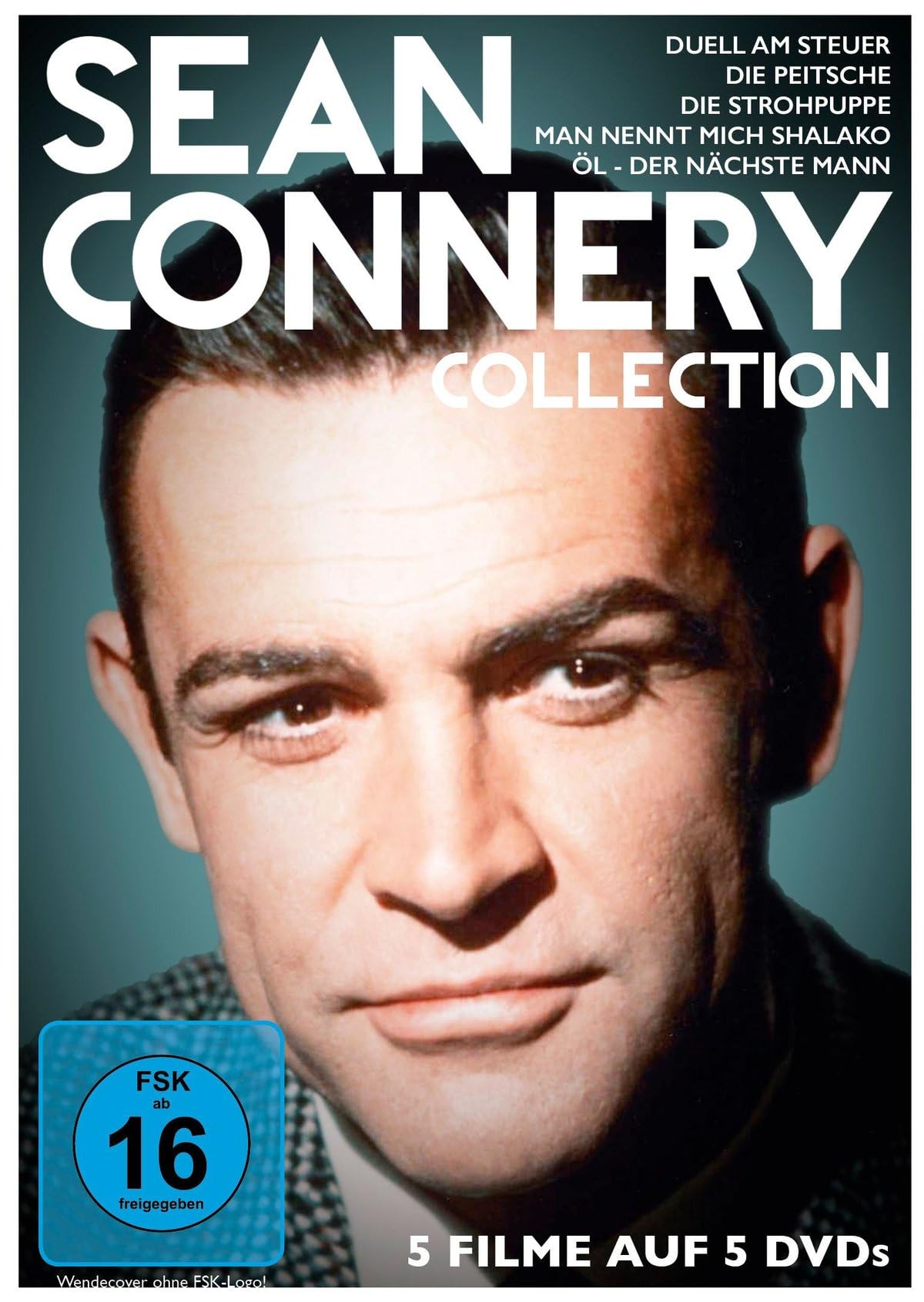 Sean Connery Collection / 5 Filme mit dem legendären „James Bond“-Darsteller in einer Box Movies