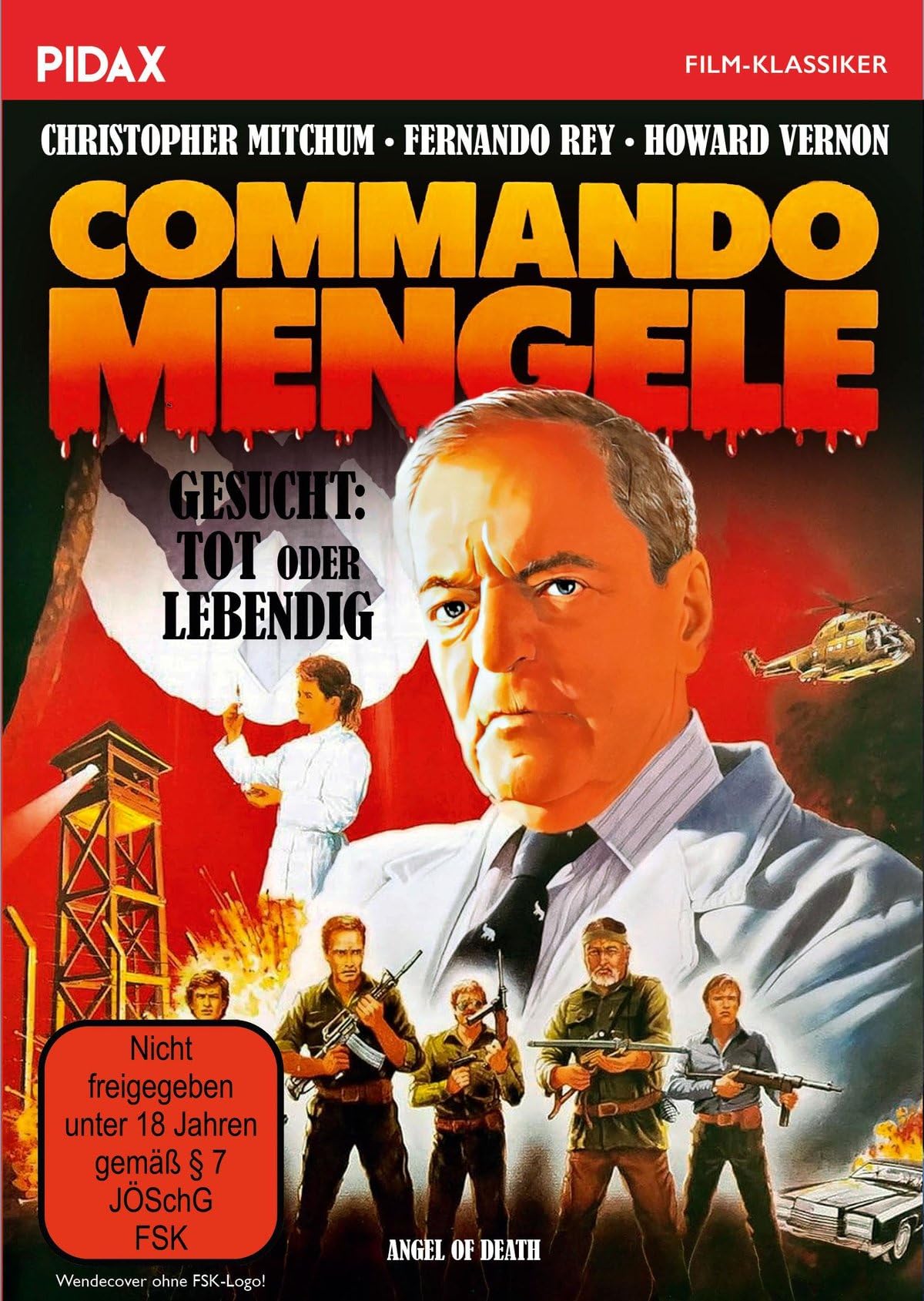 Commando Mengele - Gesucht: Tot oder lebendig (Angel of Death) / Actionthriller von Kultregisseur Jess Franco (Pidax Film-Klassiker) Movies