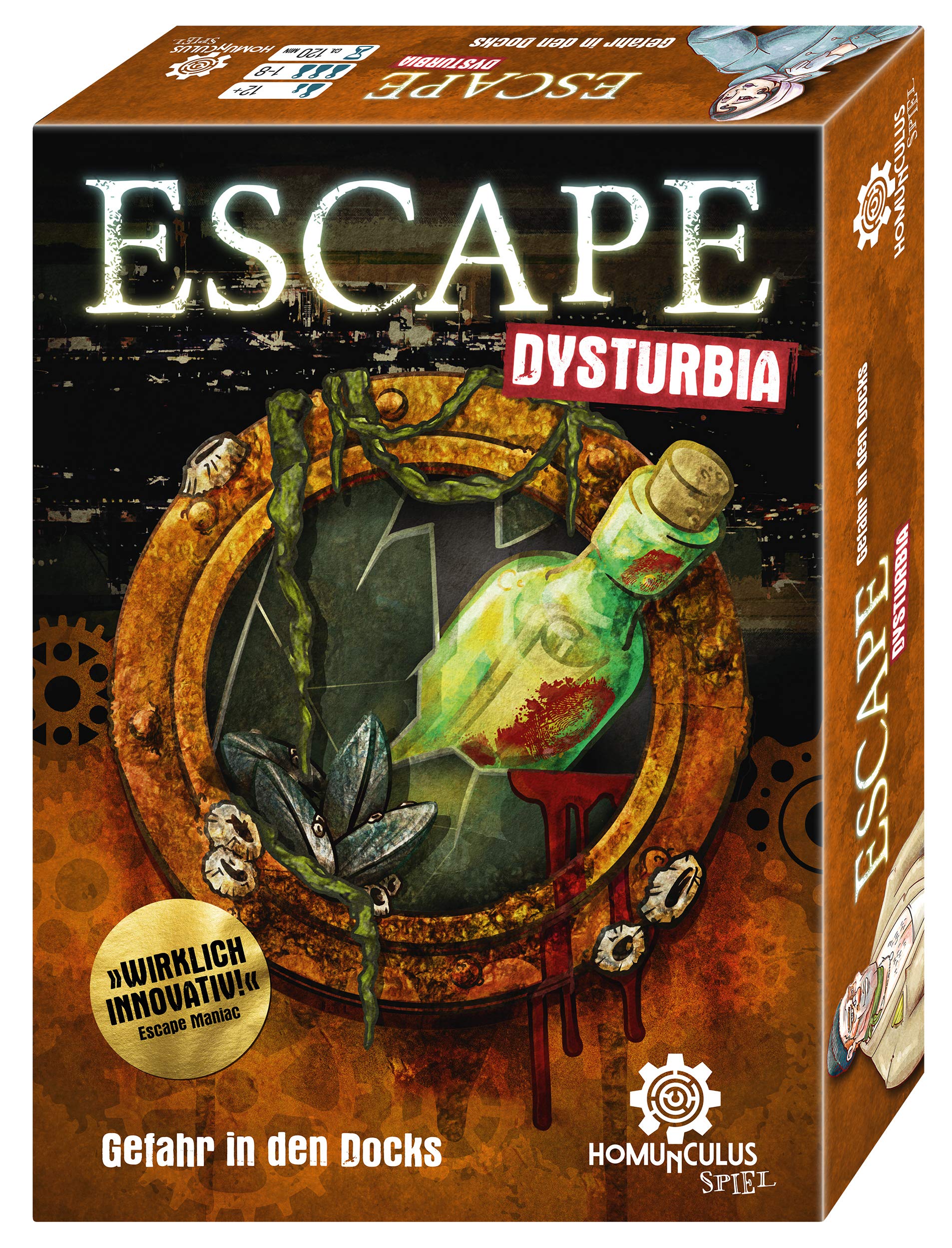 Escape Dysturbia. Gefahr in Den Docks. Das Exit-Game Für Zu Hause: Das Escape-Game für zu Hause Contemporary literature
